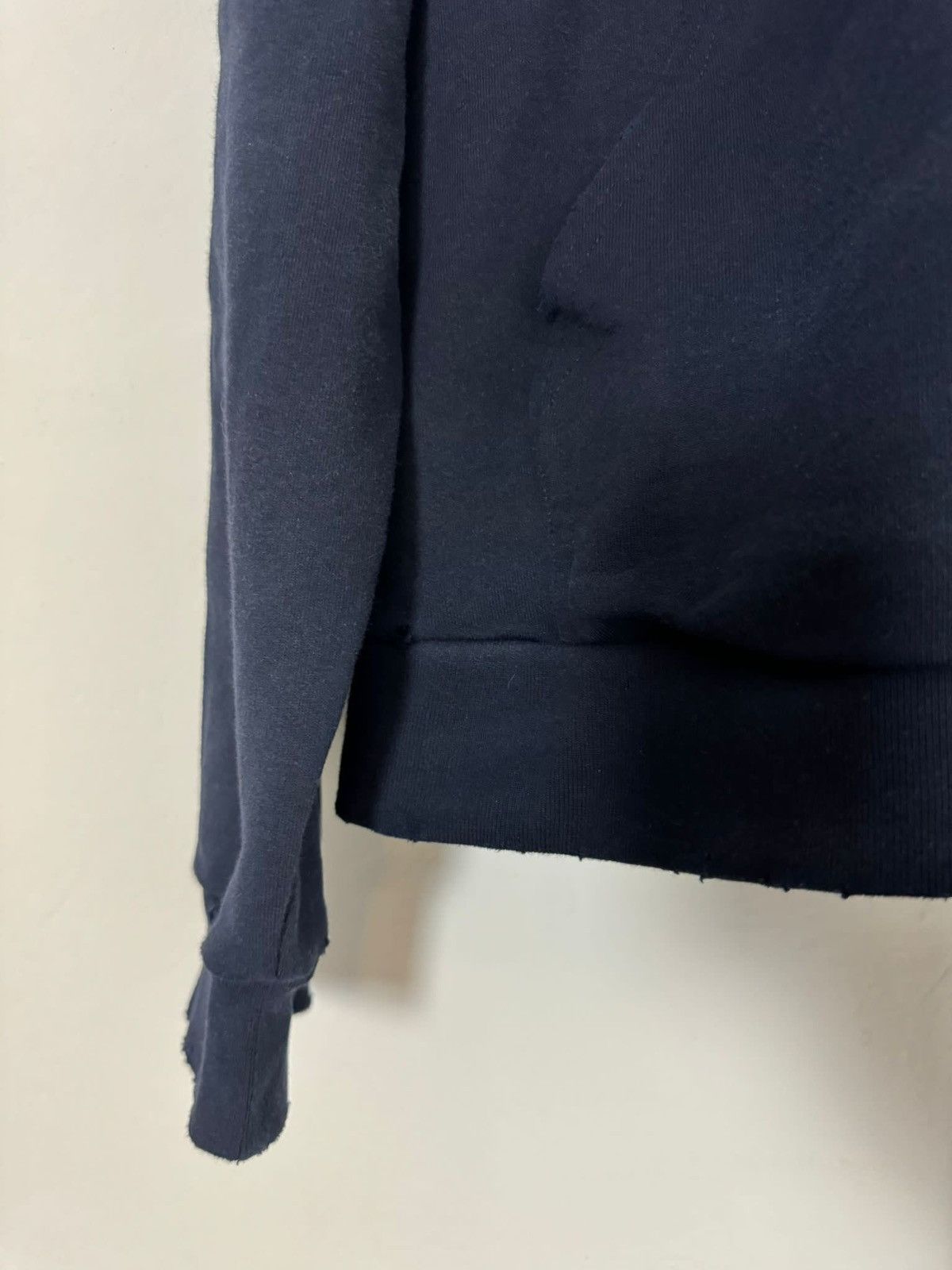 Balenciaga FW21 - NO COMMENT - Heavy Oversize Hoodie Runway Royal Blue Size US L / EU 52-54 / 3 - 13 Thumbnail