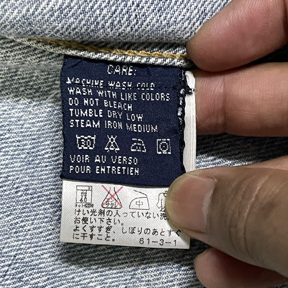 Polo Ralph Lauren Crazy Thrashed Ralph Lauren Trucker Denim Jacket Vintage Size US XS / EU 42 / 0 - 12 Thumbnail