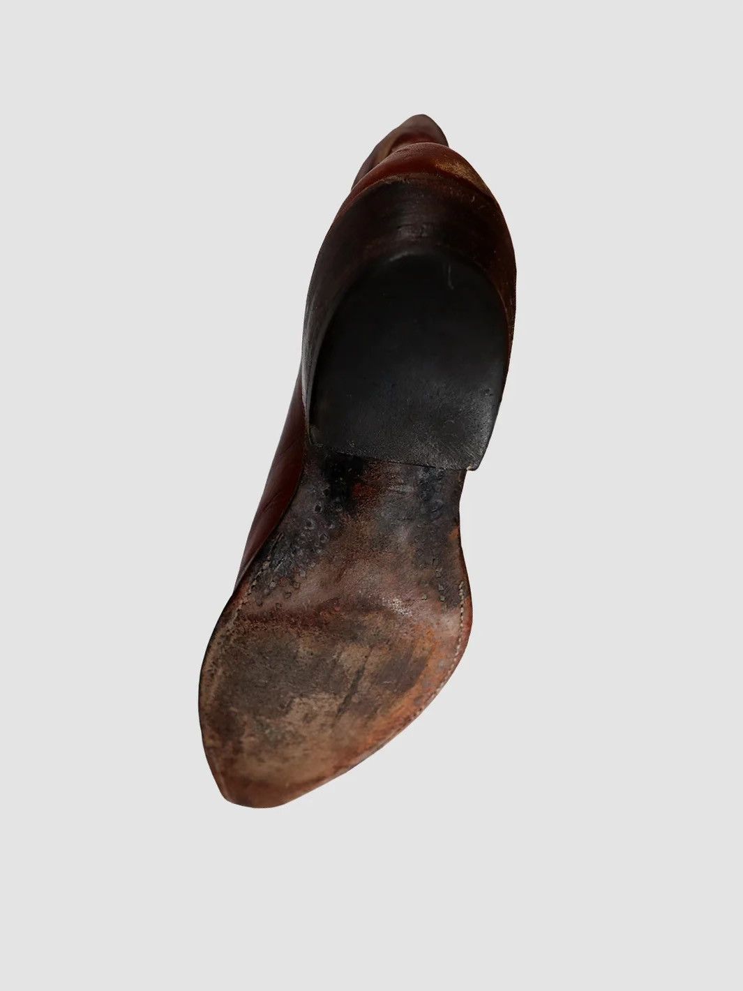 Rios of Mercedes Rio of Mercedes Handmade Leather & Lemonwood Boots 1980s Size US 10 / EU 43 - 6 Thumbnail