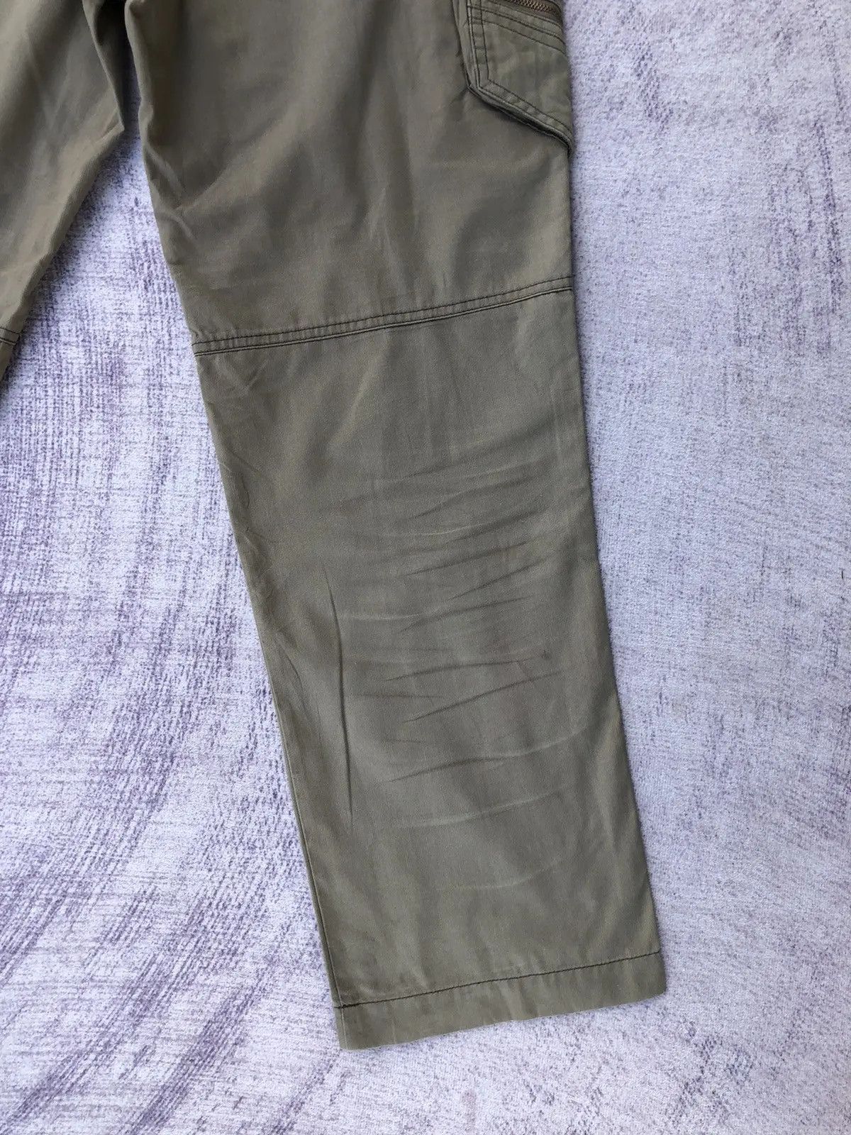 Japanese Brand Faded Cargo Jawin Multipocket Tactical Pants Size US 30 / EU 46 - 11 Thumbnail