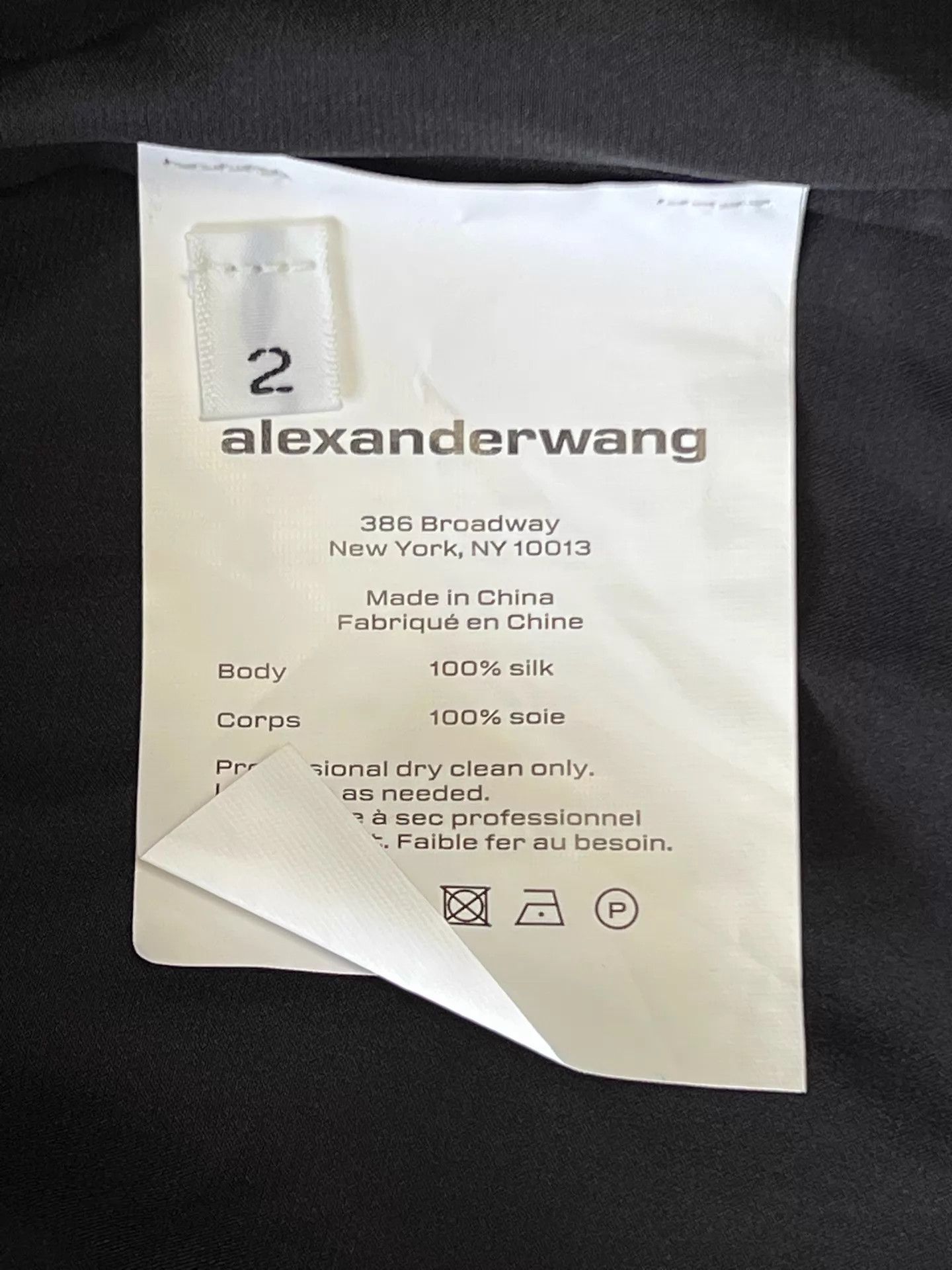 Alexander Wang Alexander Wang Black Silk Jumpsuit Size 2 Size 26" / US 2 / IT 38 - 6 Thumbnail