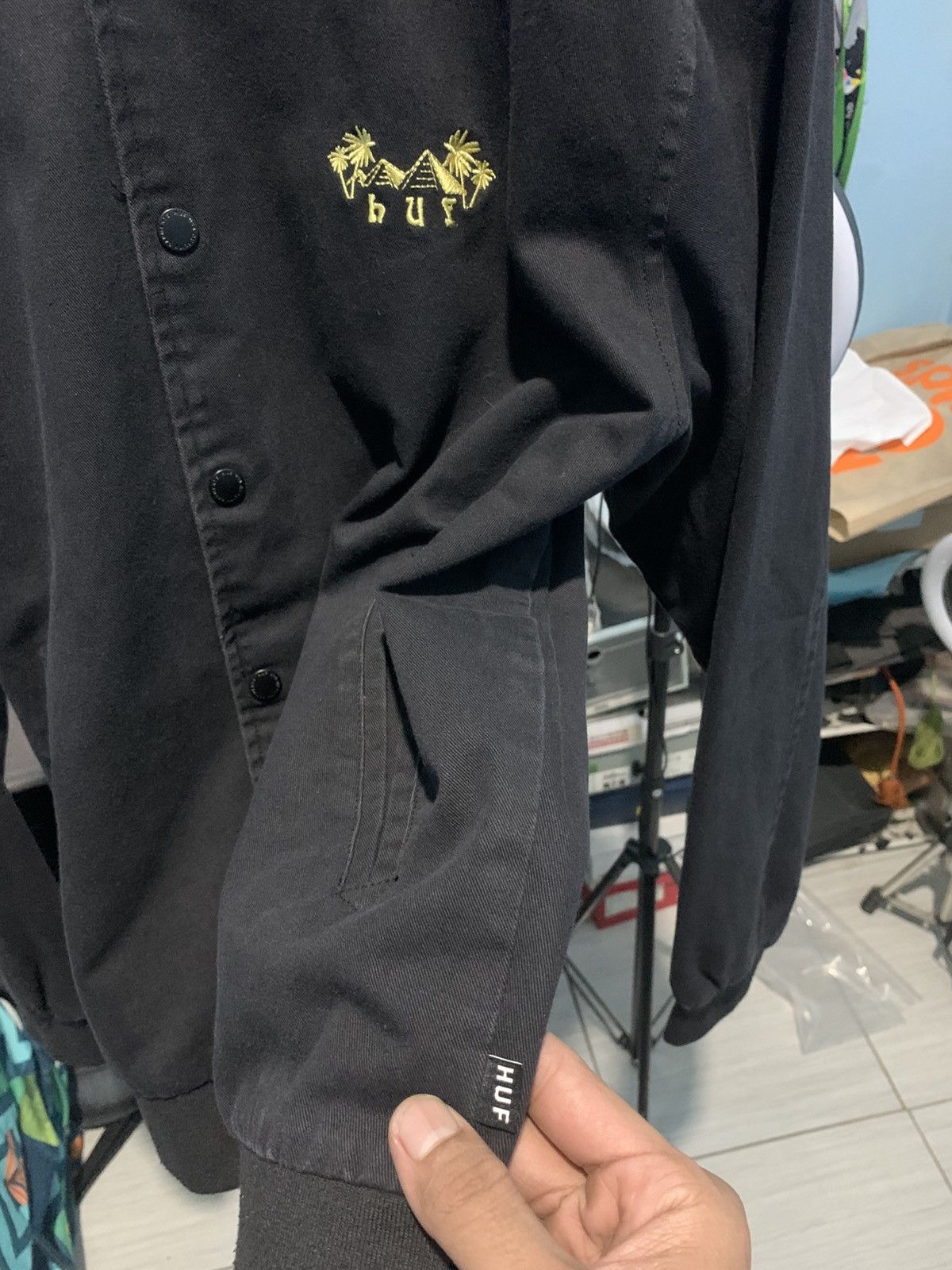 Huf HUF BOMBER JACKET Size US L / EU 52-54 / 3 - 4 Thumbnail
