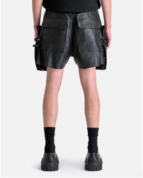 Rick Owens RICK OWENS Drawstring Karloff Boxers in black/oyster