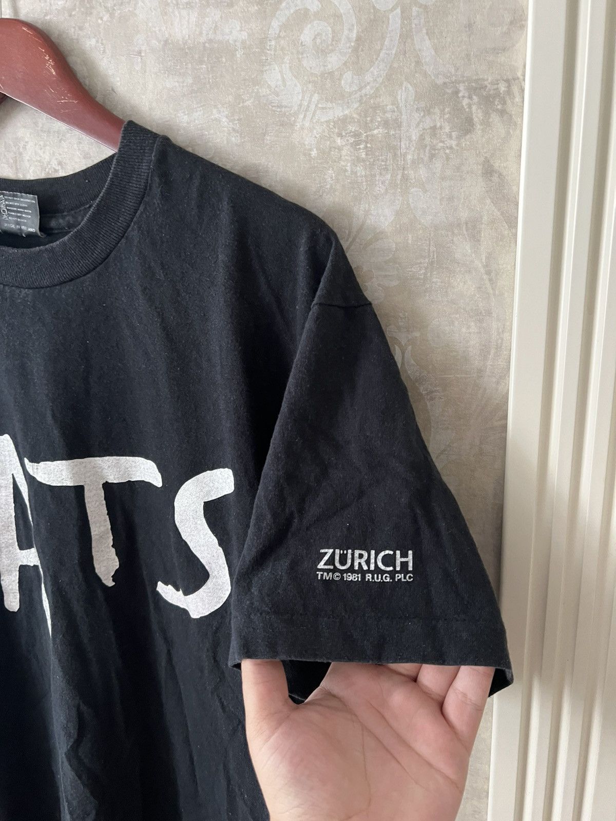 Vintage Cats 1981 Musical T-Shirt Screen Stars Vintage Size US XL / EU 56 / 4 - 4 Thumbnail