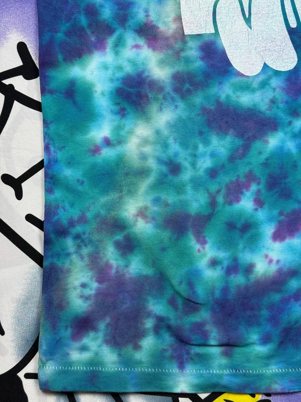 Band Tees NFA Vintage 1994 Woodstock Ventures Concert Tie Dye T-Shirt Size US XL / EU 56 / 4 - 13 Thumbnail