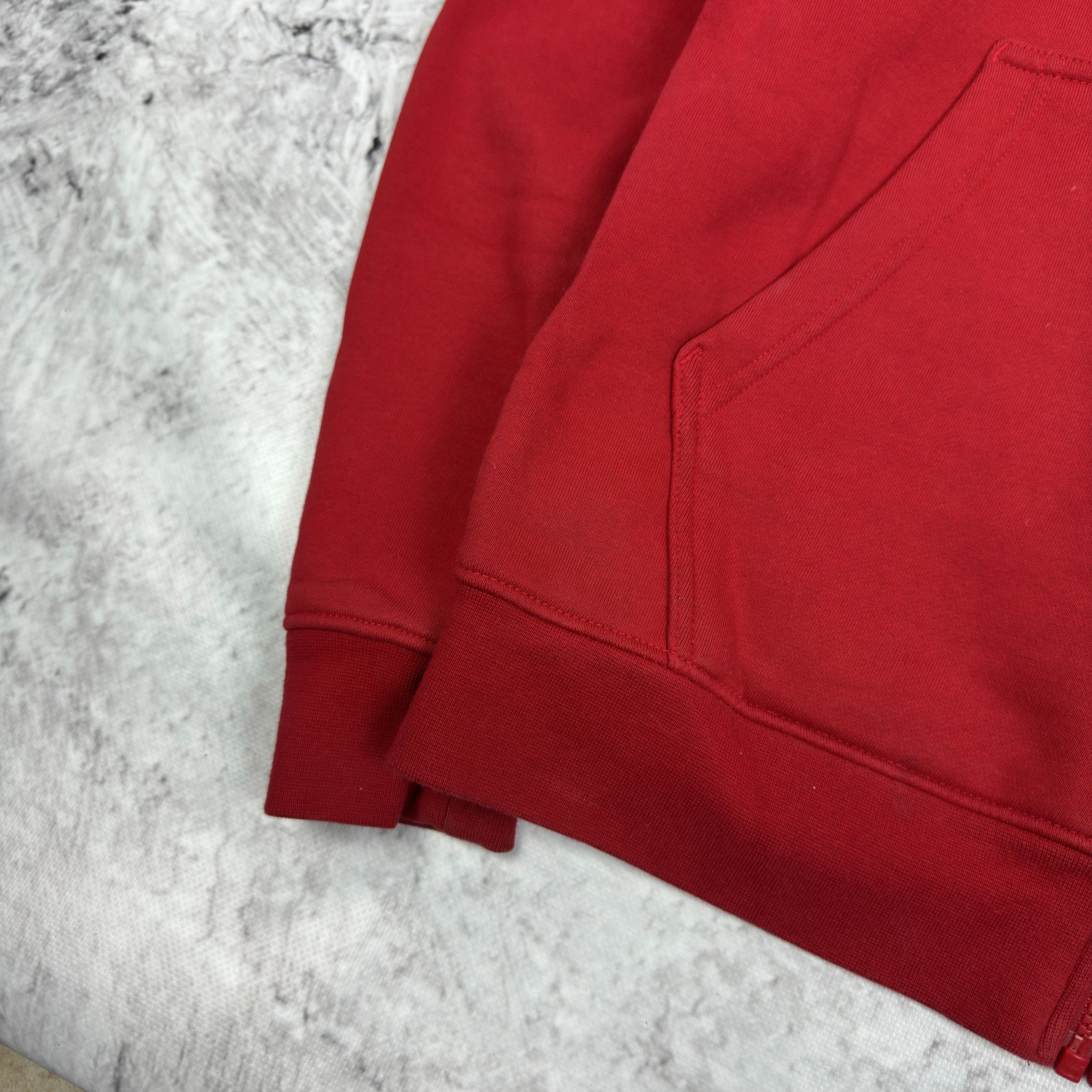 Jordan Brand Air Jordan Essential Men Red Cotton Fleece Full Zip Hoodie S Size US S / EU 44-46 / 1 - 8 Thumbnail