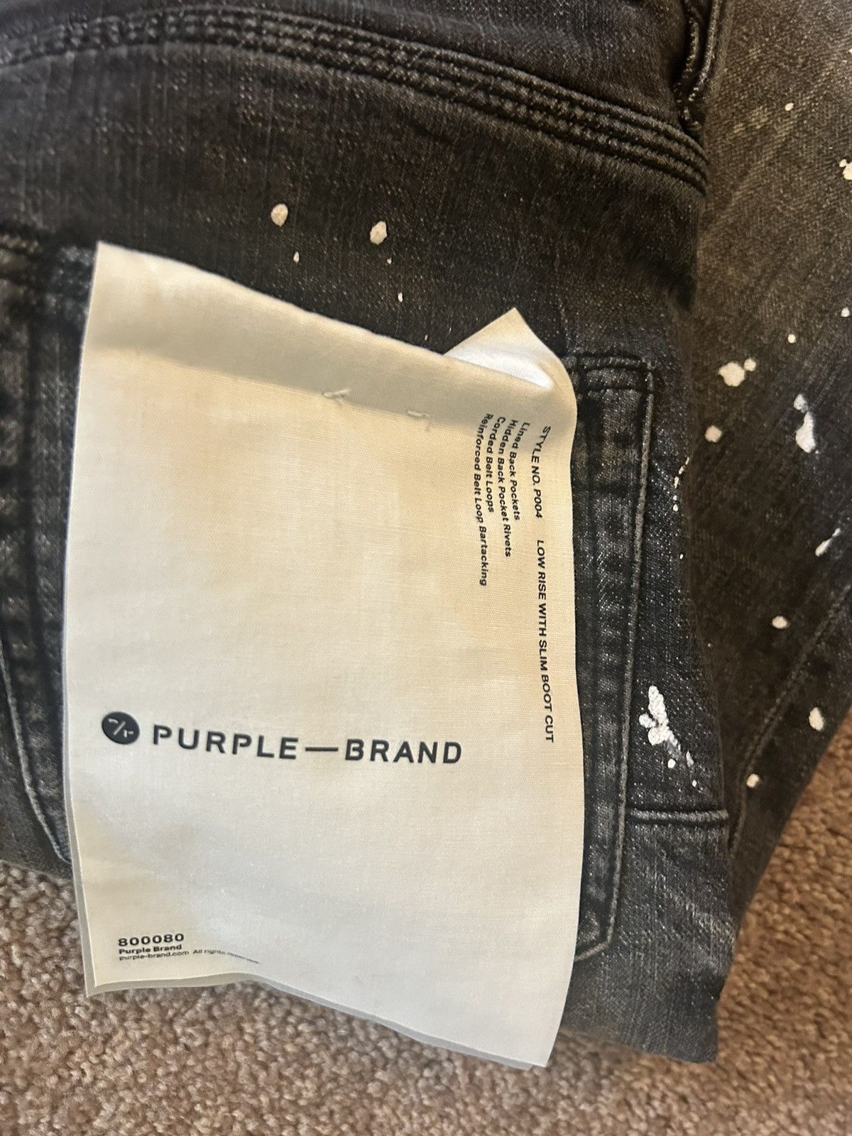 Purple Brand Purple Jeans Size US 30 / EU 46 - 2 Thumbnail