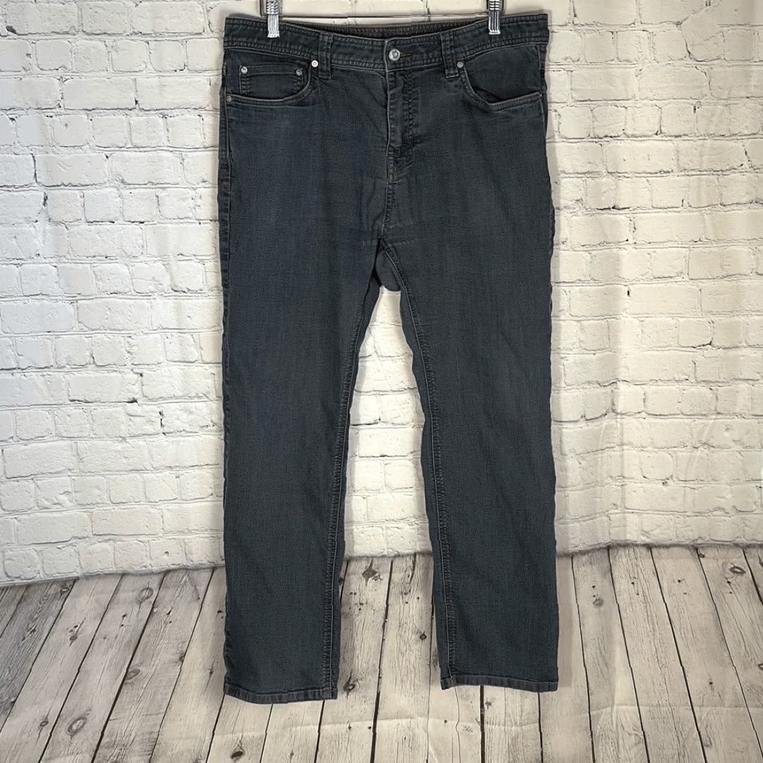 Prana prAna Mens Bridger Slim Pant II Blue, Chino, 35x30, M4BD30315, Pants, Men Size US 35 - 2 Thumbnail