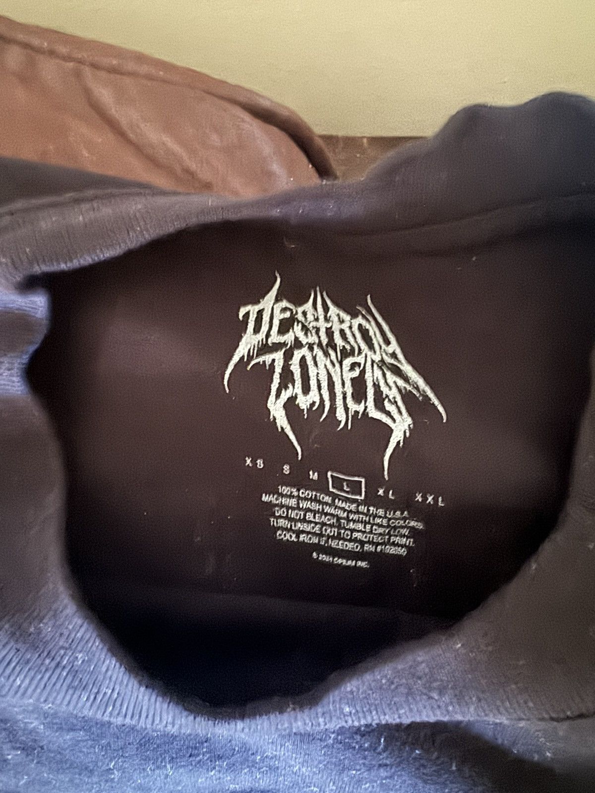 Destroy Lonely BBY MONEY DSTRY LNLY MERCH TEE Size US L / EU 52-54 / 3 - 2 Thumbnail