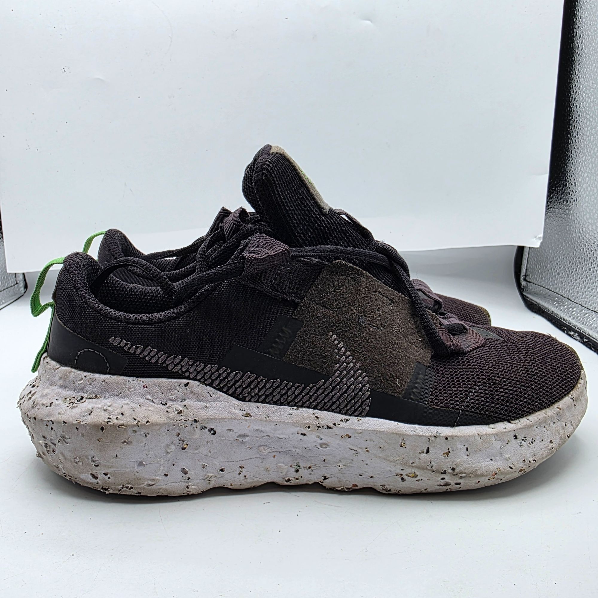 Nike Nike Crater Impact Womens 7.5 Black Grey White Sneaker Shoes Size US 7.5 / IT 37.5 - 12 Thumbnail