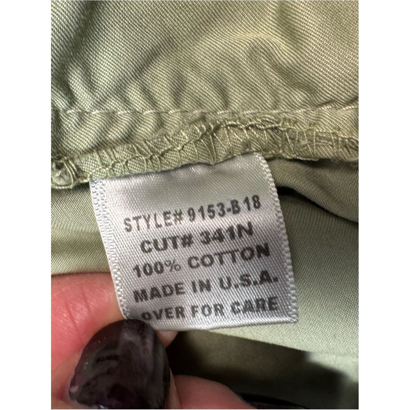 Sanctuary Sanctuary Olive Green Bootcut Lightweight Cotton Pants Size Size 32" / US 10 / IT 46 - 6 Thumbnail
