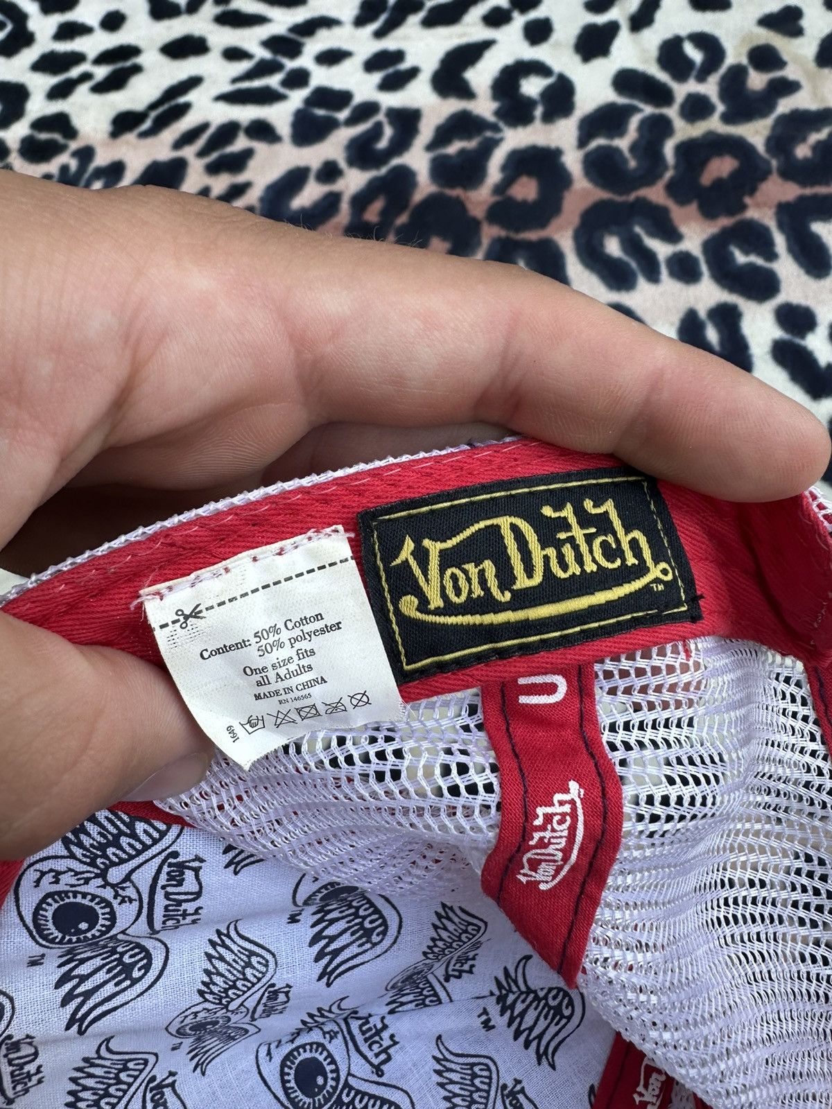 Von Dutch Y2K Von Dutch U.S.A truck Cap Size ONE SIZE - 6 Thumbnail