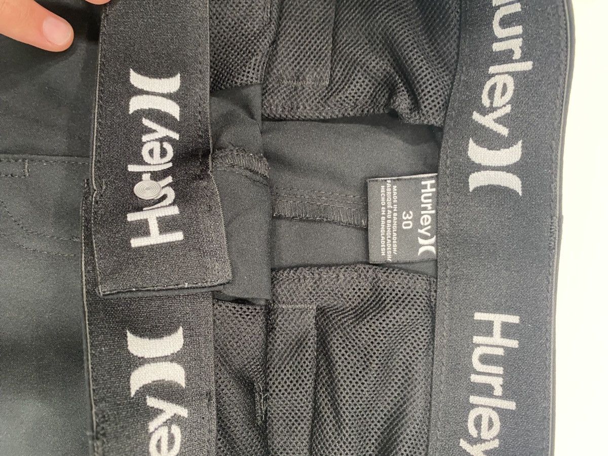 Hurley Hurley Buttoned Black Shorts Size US 29 - 3 Thumbnail
