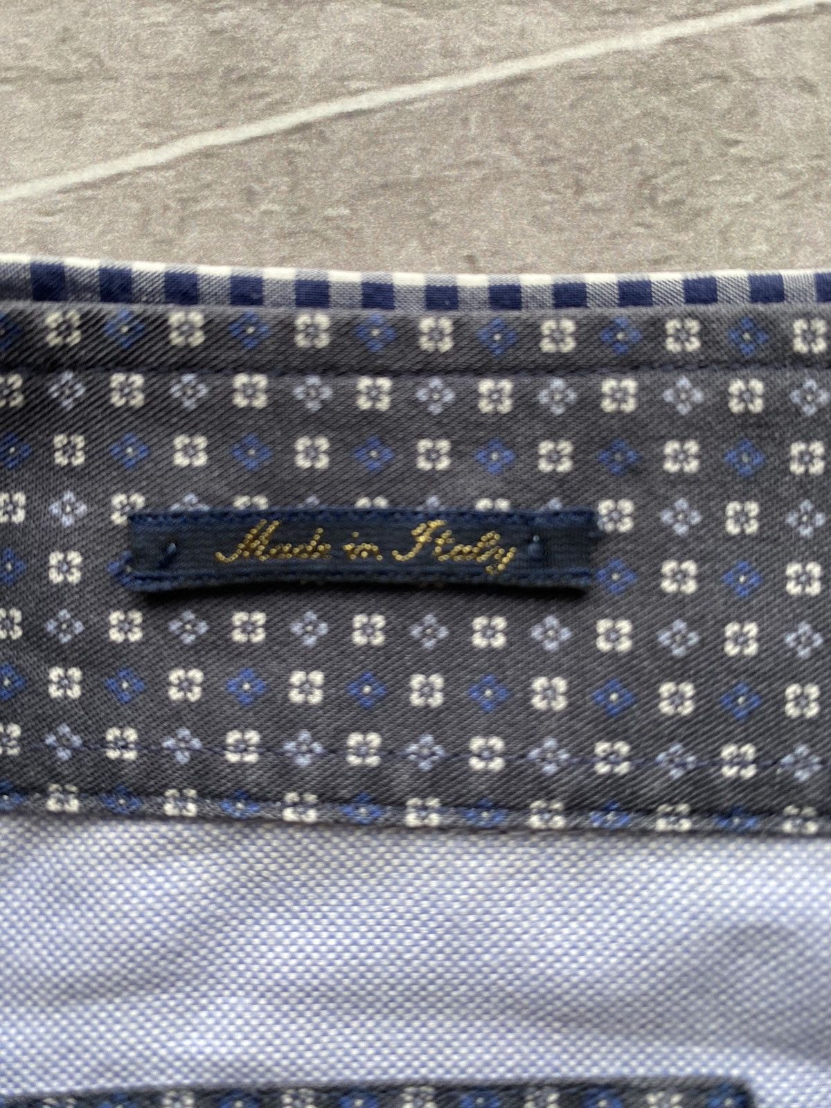 Paul & Shark Paul & Shark Yachting Geometric Shirt Button Made in Italy Size US XXL / EU 58 / 5 - 10 Thumbnail