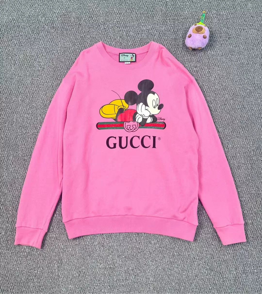 Gucci Gucci x Disney Pink Mickey Mouse Sweatshirt Size M / US 6-8 / IT 42-44 - 1 Thumbnail