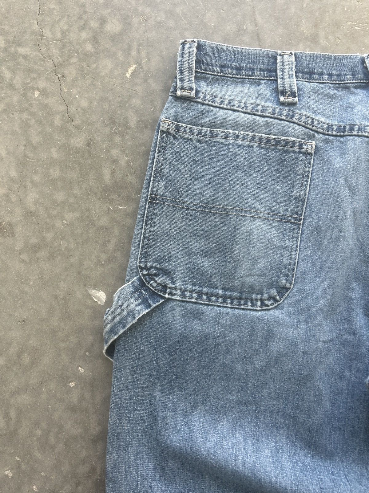 Vintage × Wrangler Vintage Y2K Carhartt Style Baggy Carpenter Jeans Size US 36 / EU 52 - 2 Thumbnail