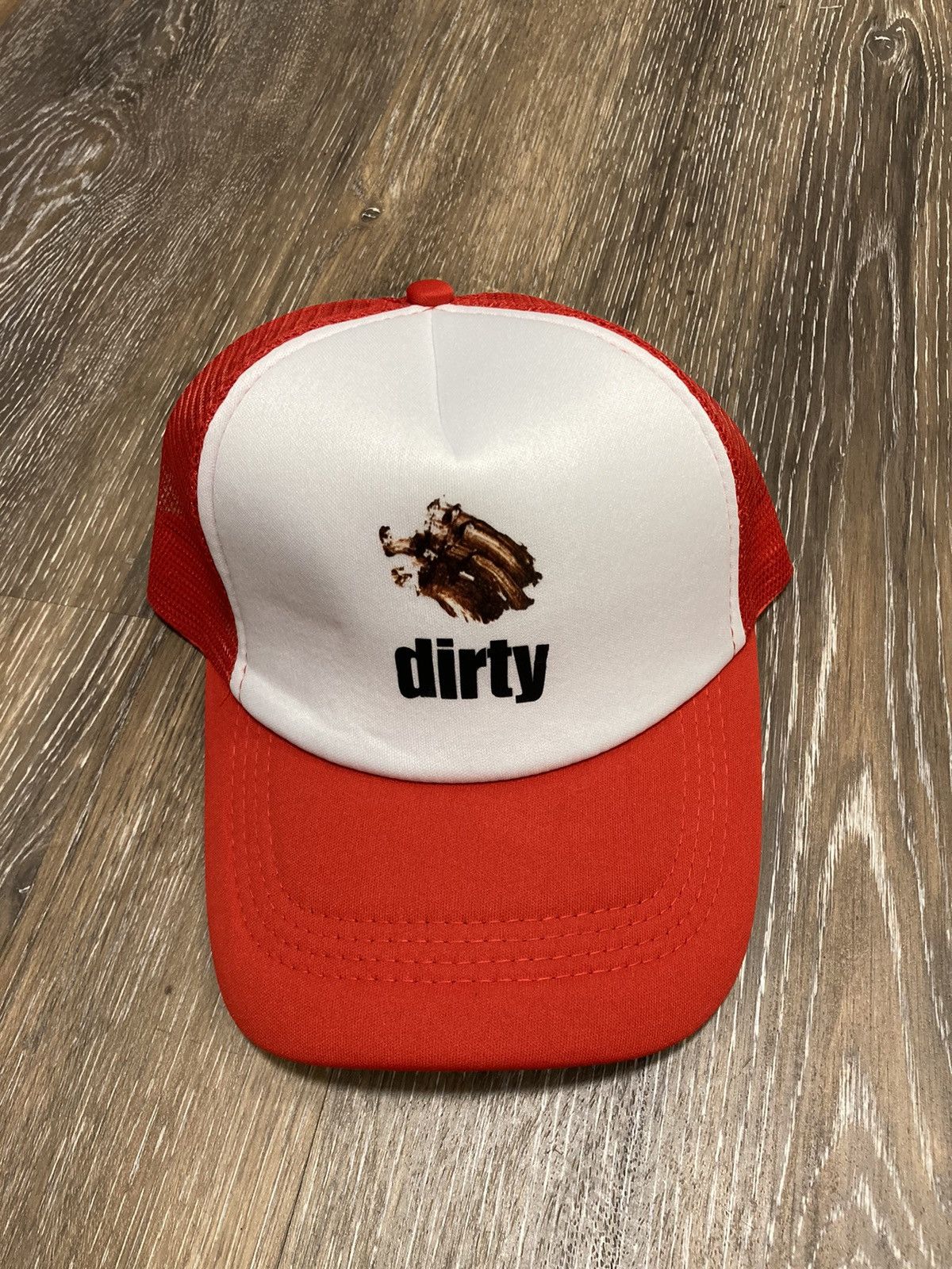Vintage Men’s Dirty Trucker Hat Mesh Baseball Adjustable SnapBack Size ONE SIZE - 1 Preview