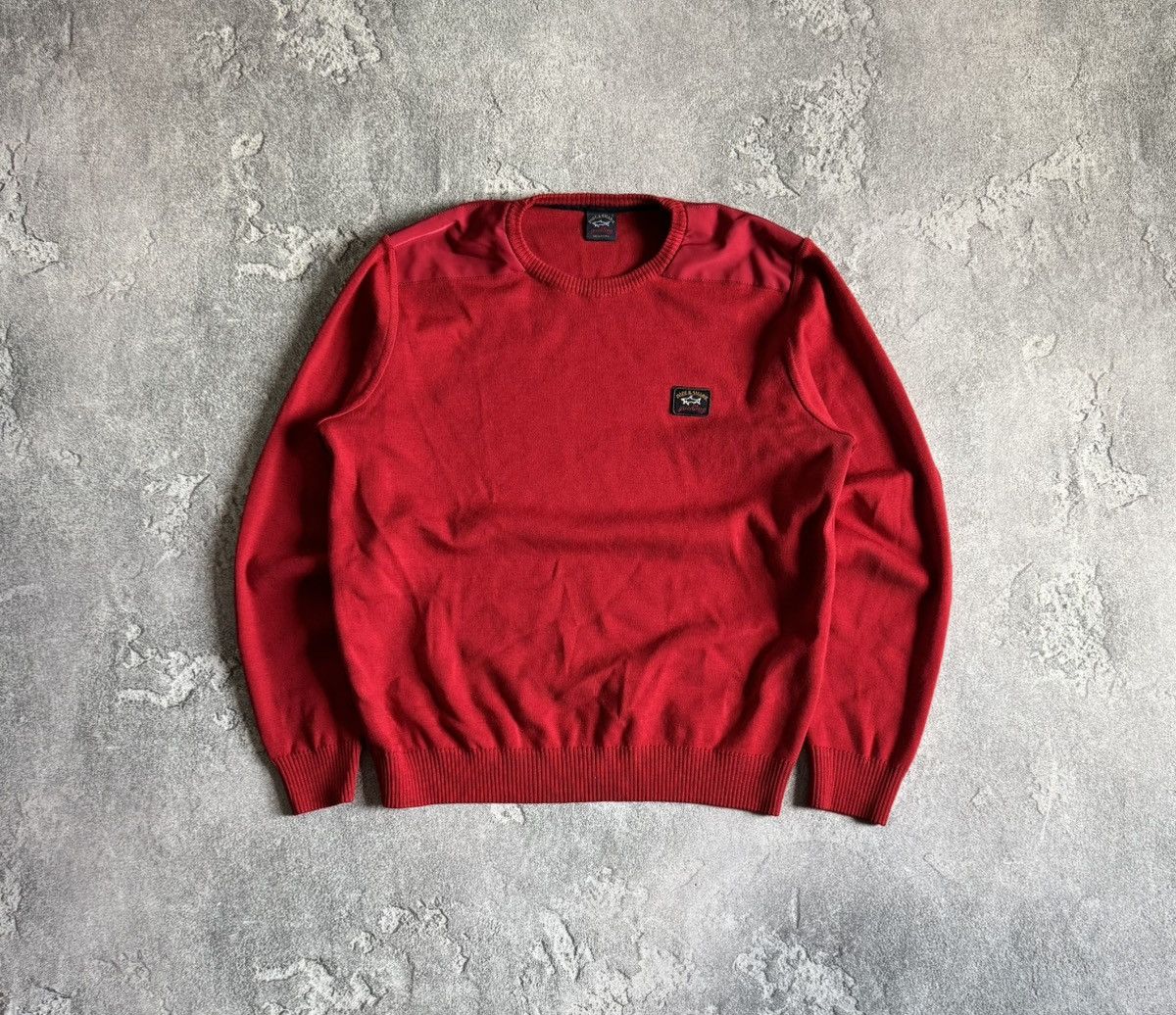 Designer × Paul & Shark Paul & Shark L sweater knitwear crewneck jumper pullover 00s Size US L / EU 52-54 / 3 - 10 Thumbnail