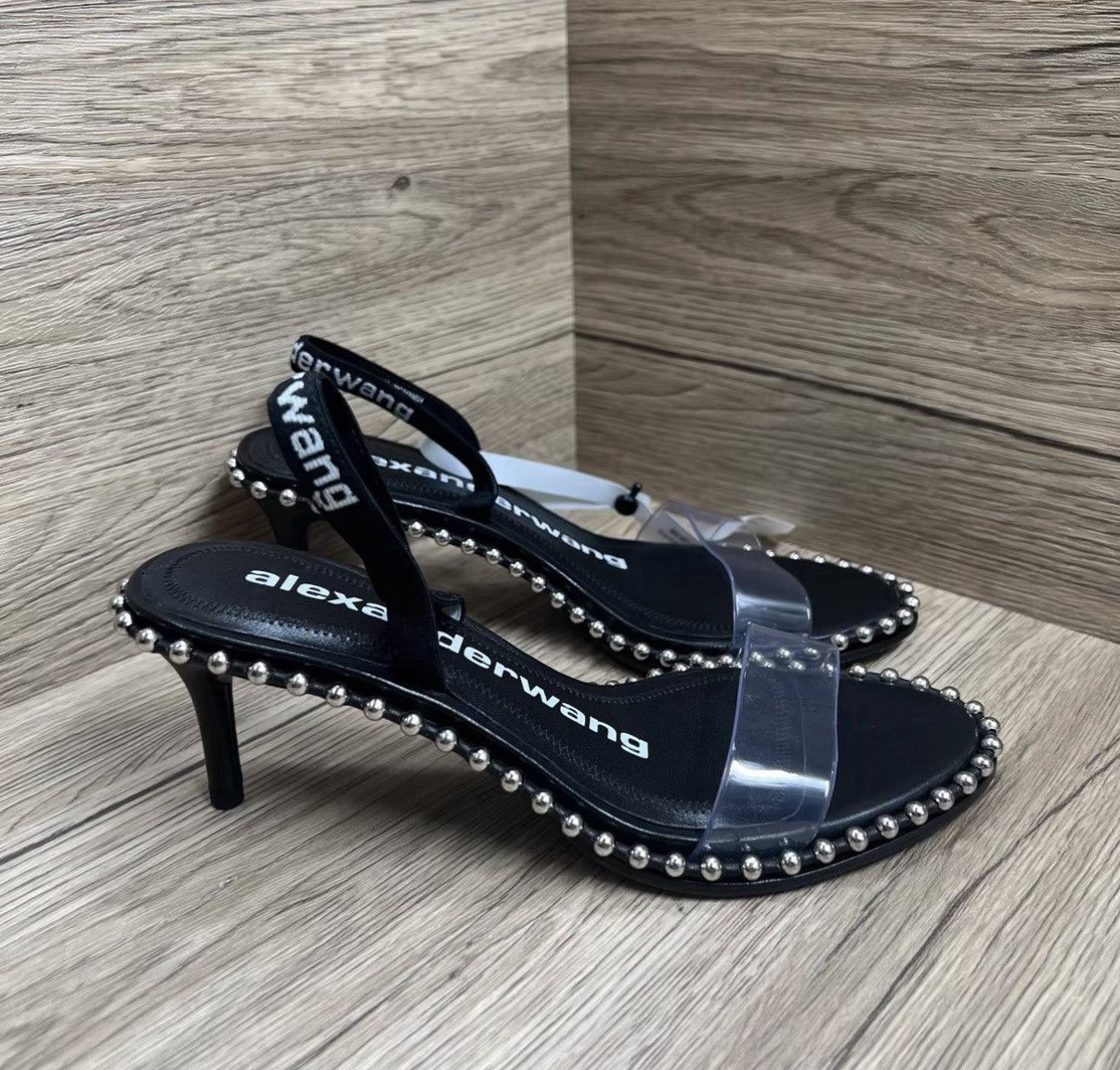 Alexander Wang Alexander Wang Nova Black Heeled Sandals J41 Size US 5 / IT 35 - 4 Thumbnail
