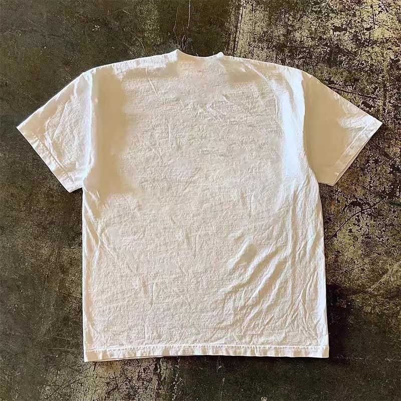 Japanese Brand White casual retro all-match cucumber print tee Size US L / EU 52-54 / 3 - 2 Thumbnail