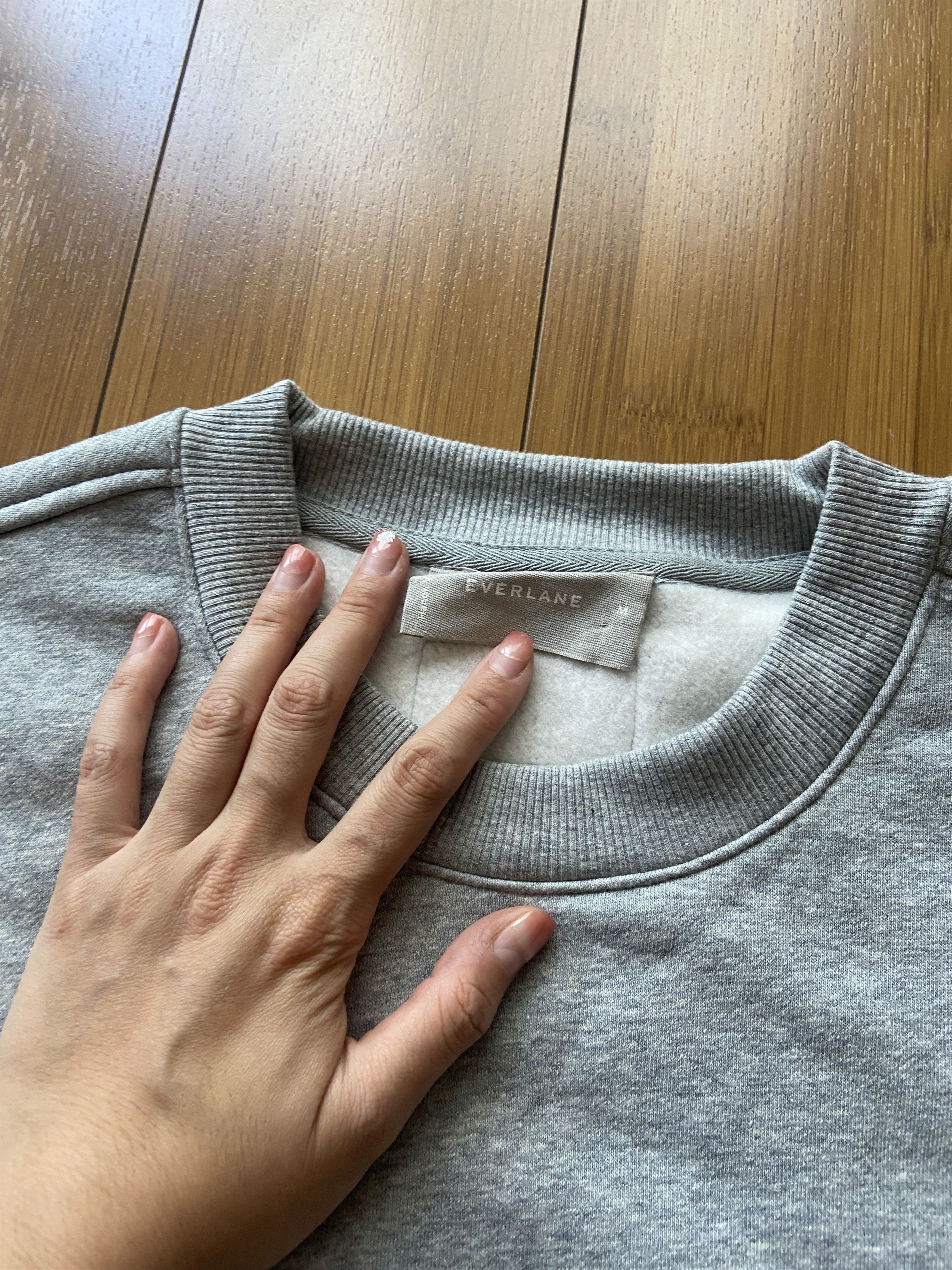 Everlane Everlane Men's Grey Sweatshirt - Medium Size US M / EU 48-50 / 2 - 3 Thumbnail