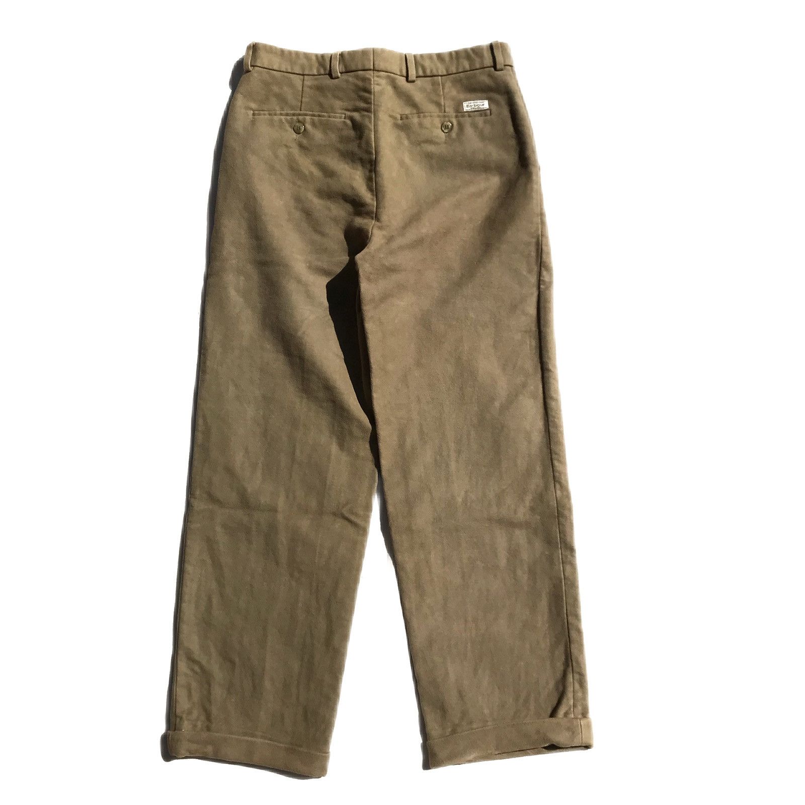 Barbour × Vintage Barbour 1987 A420 Vintage Moleskin Trouser Pants Made In Por Size US 32 / EU 48 - 1 Thumbnail