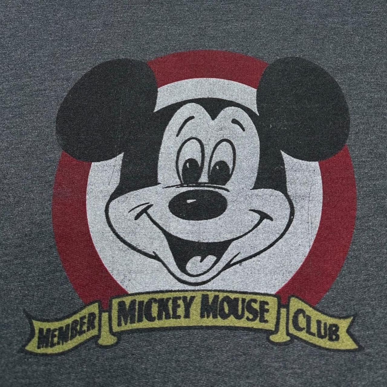 Disney × Vintage Mickey Mouse Member Club Crewneck Size US XXL / EU 58 / 5 - 3 Thumbnail