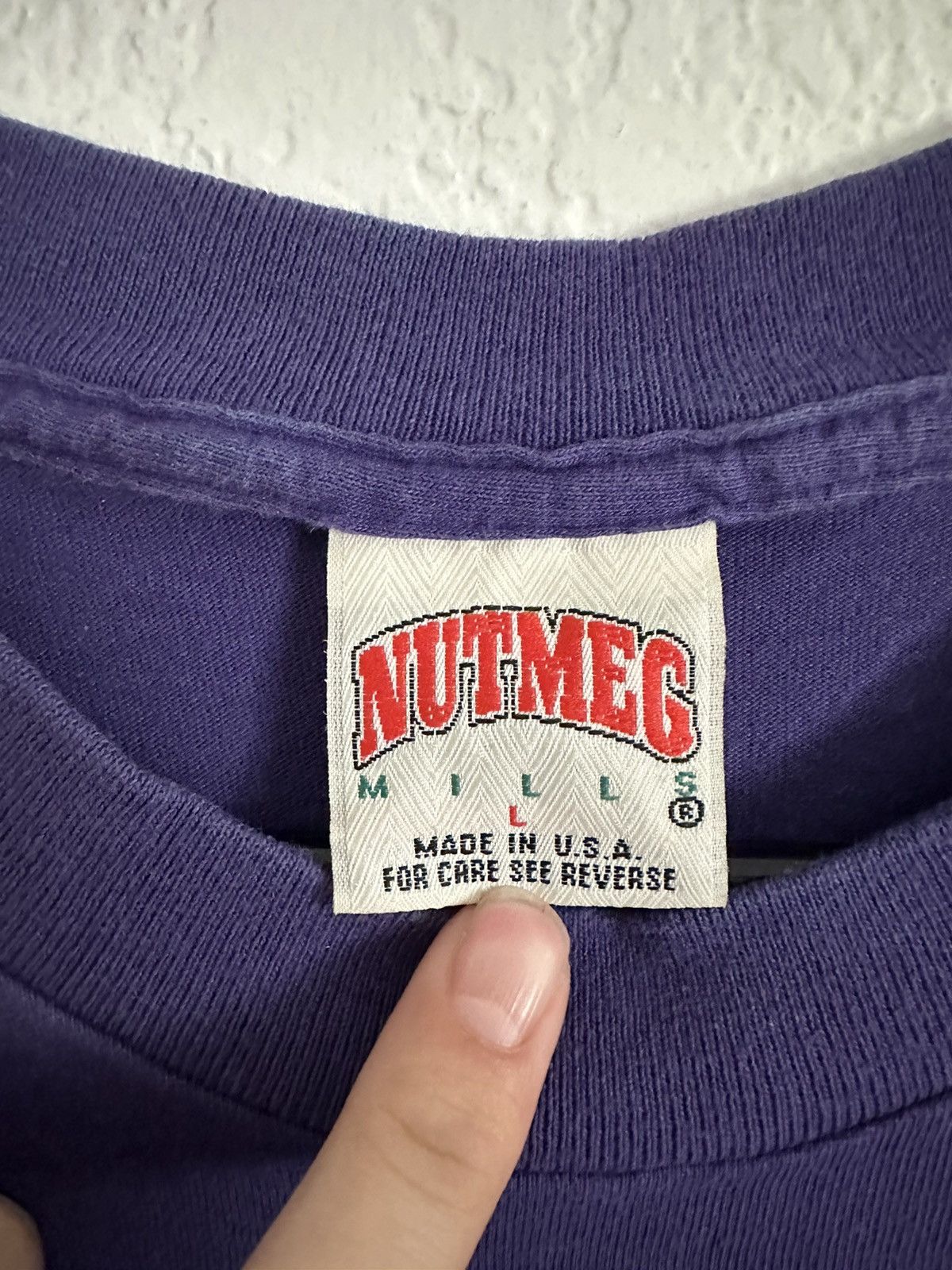 Nutmeg Vintage Phoenix Suns "Will Scorch You" Double-side 90's Tee Size US L / EU 52-54 / 3 - 3 Thumbnail