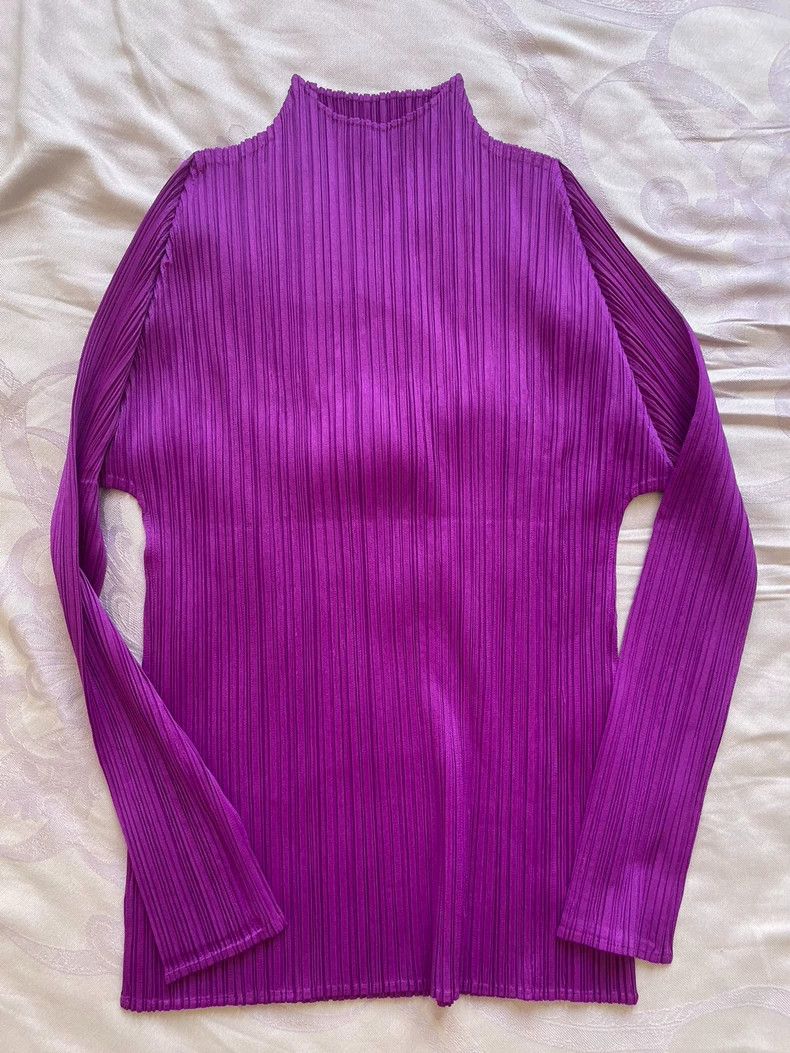 Issey Miyake issey miyake size:3 long sleeve blouse Size XXS / US 00 / IT 34 - 1 Thumbnail