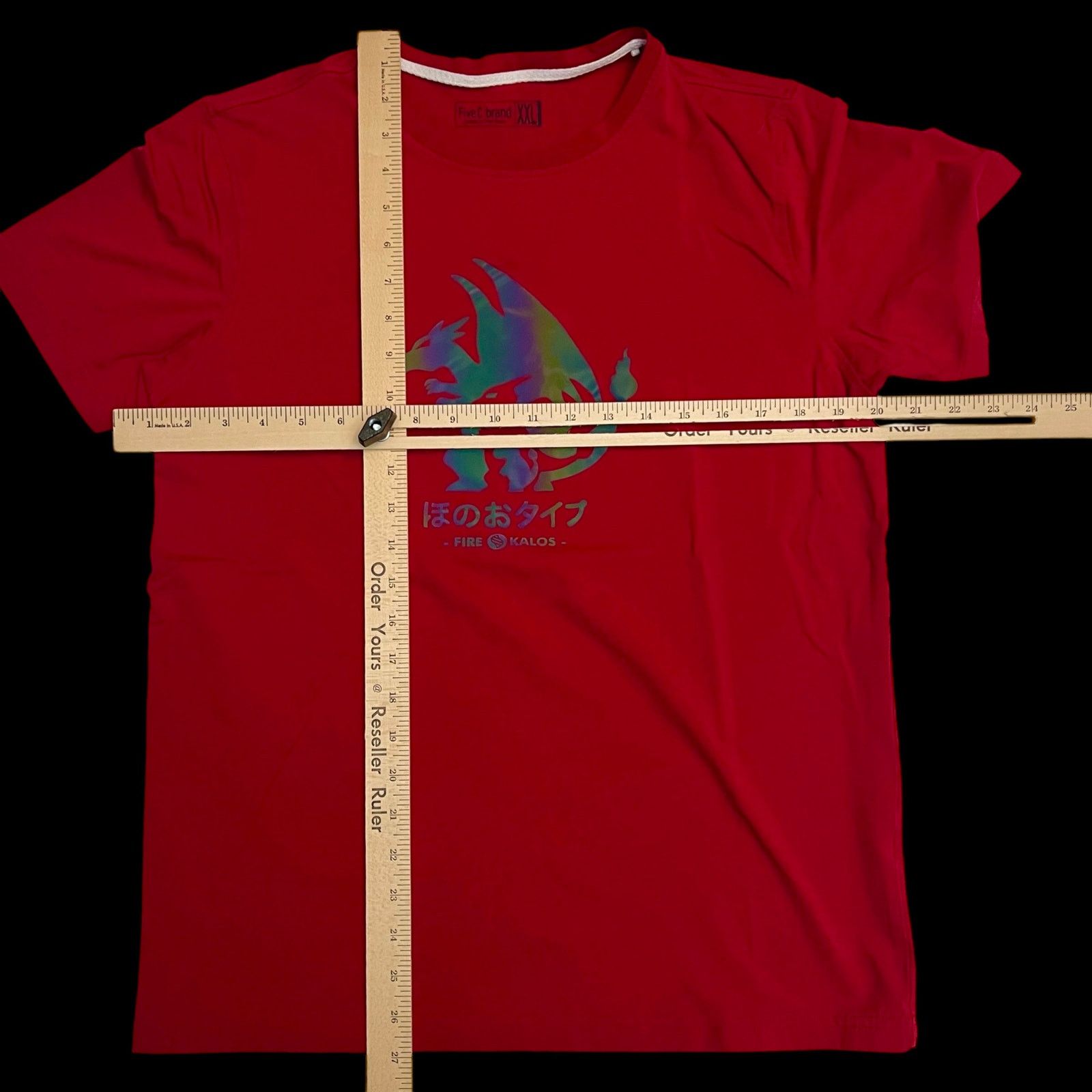 Pokemon Charizard Charmander Fire Type Kalos Pokémon T-Shirt Red XXL Size US XXL / EU 58 / 5 - 8 Thumbnail