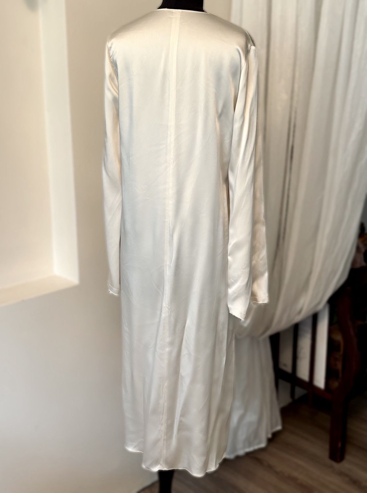 forte_forte forte_forte Cream Midi Dress – Size M (Made in Italy) Size M / US 6-8 / IT 42-44 - 2 Thumbnail