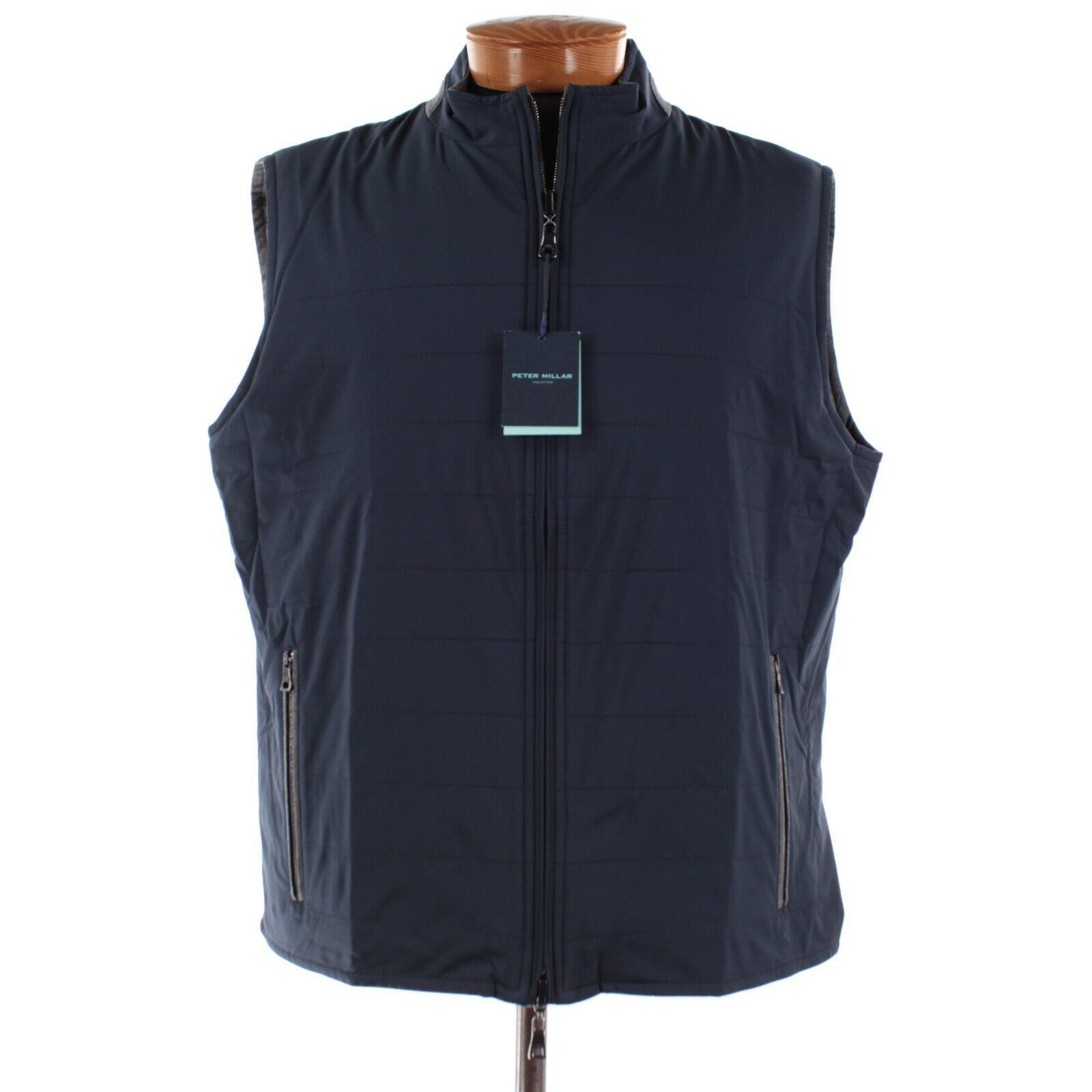 Peter Millar Peter Millar Vest Size XL US In Blue Polyester / Wool Size US XL / EU 56 / 4 - 1 Thumbnail
