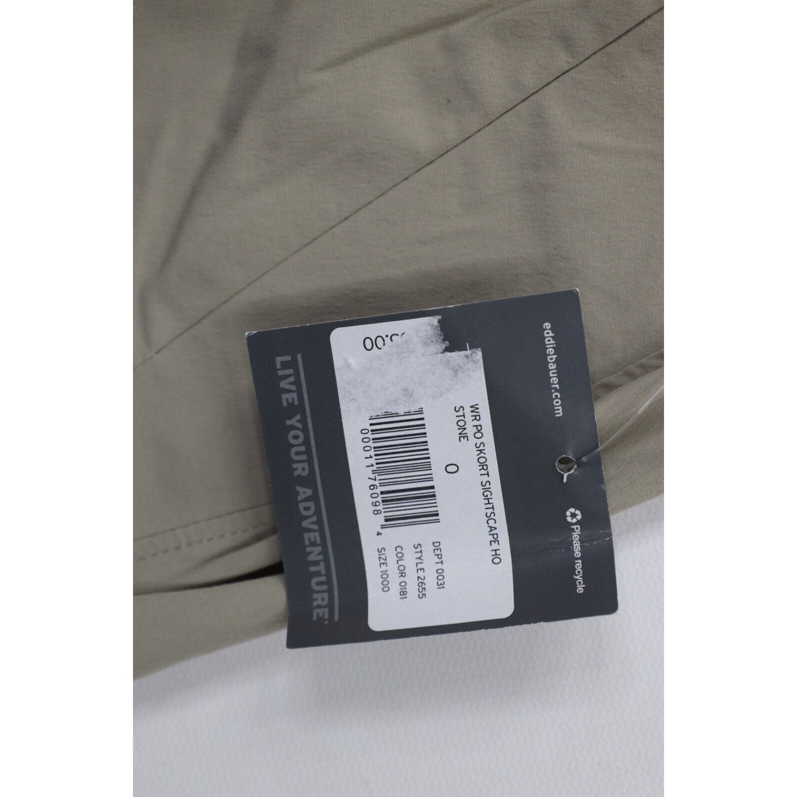 Eddie Bauer × Vintage Deadstock Vintage Y2K Eddie Bauer Outdoor Hiking Skirt Skort Size 25" / US 0 / IT 36 - 5 Thumbnail