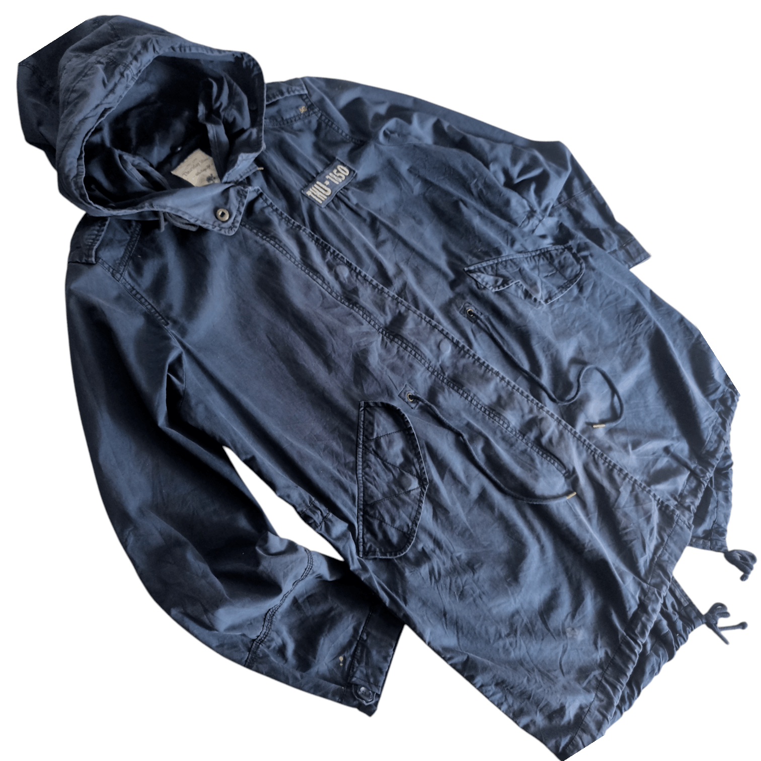 Japanese Brand Thursday ISLAND Fish Tail Parka Embroidery Back Island Size US M / EU 48-50 / 2 - 2 Thumbnail