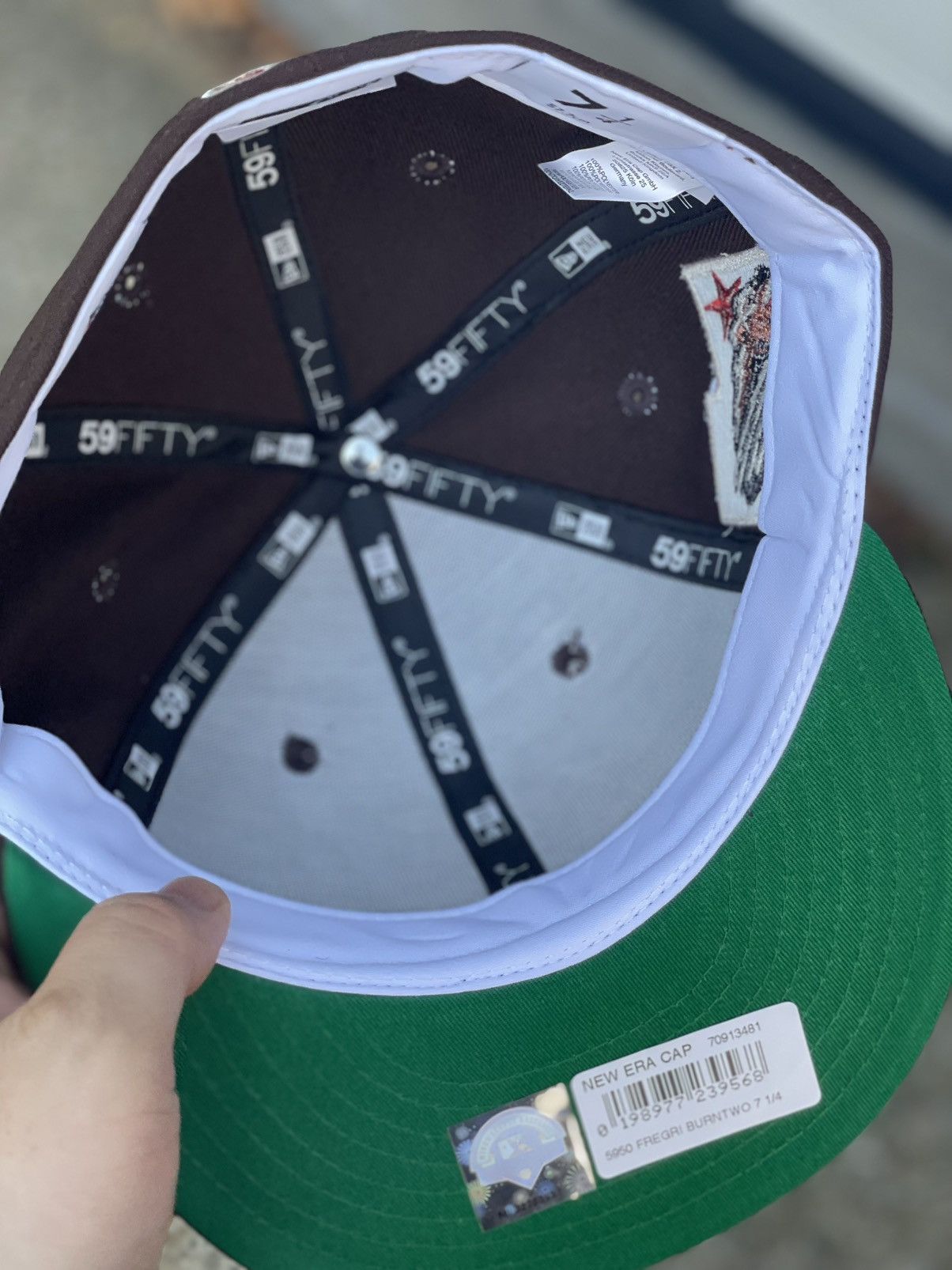 New Era × Topperz New Era 59fifty Fresno Grizzlies size 7 1/4 Size ONE SIZE - 4 Thumbnail