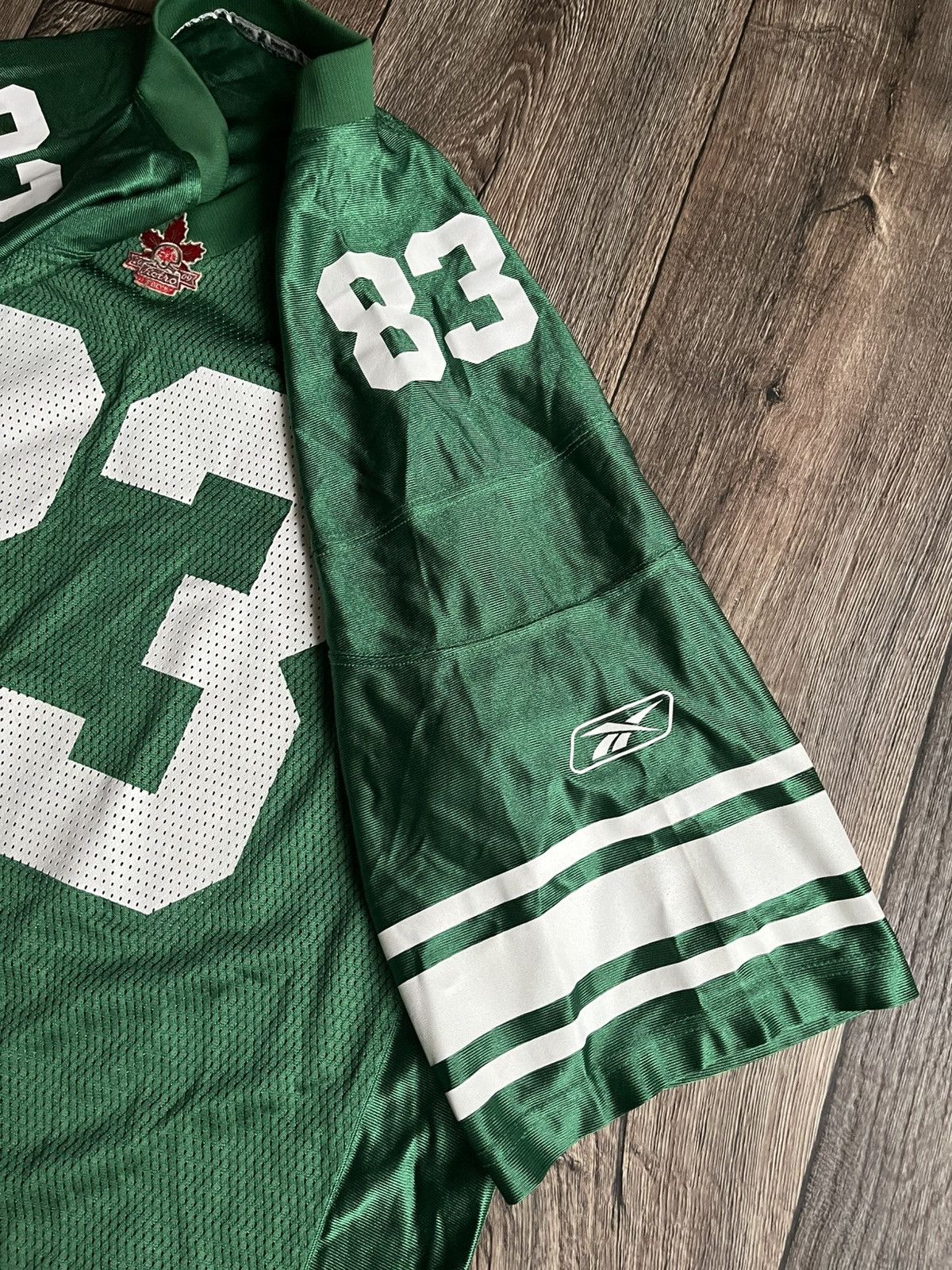 Reebok Vintage Reebok Saskatchewan Roughriders #83 Andy Fantuz CFL Size US XXL / EU 58 / 5 - 9 Thumbnail