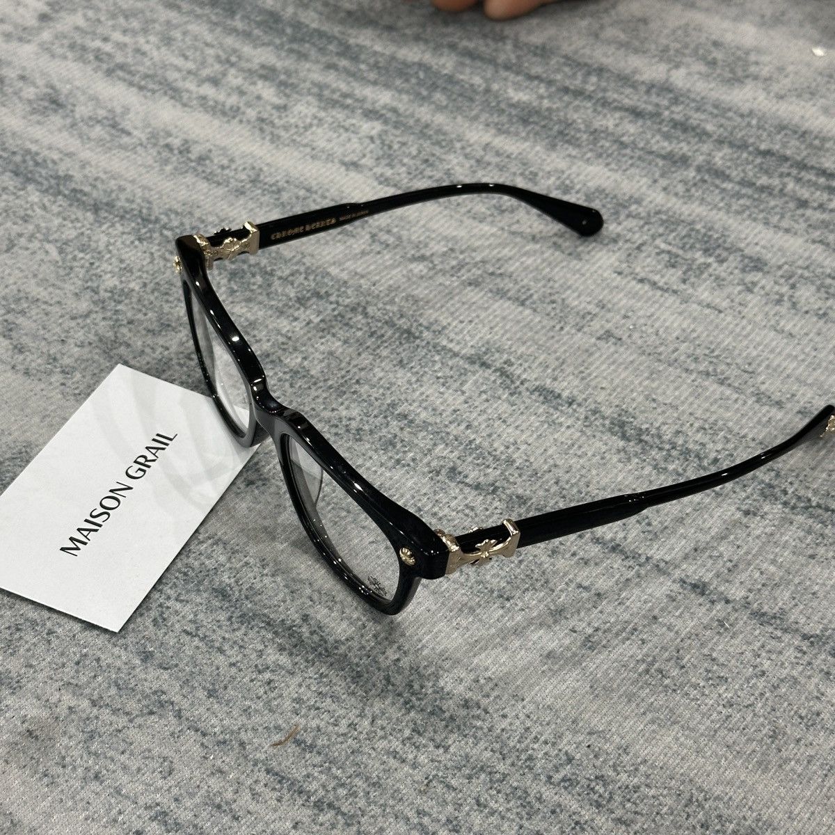 Chrome Hearts CHROME HEARTS COX UCKER BK-18KGP EYEGLASSES Size ONE SIZE - 2 Thumbnail