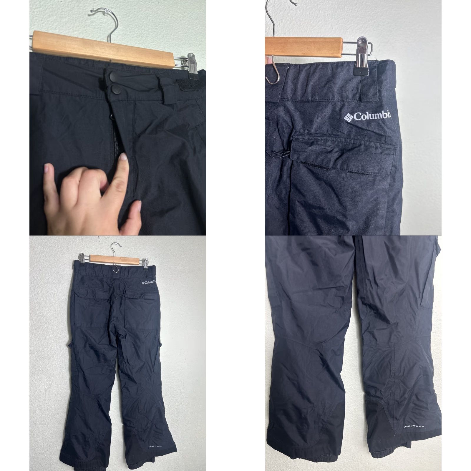 Vintage Columbia Snow Pants Men Small Regular Inseam 29 Waterproof Omni-Tech Ridge 2 Run Black 32x29 Pants Size US 29 - 9 Thumbnail