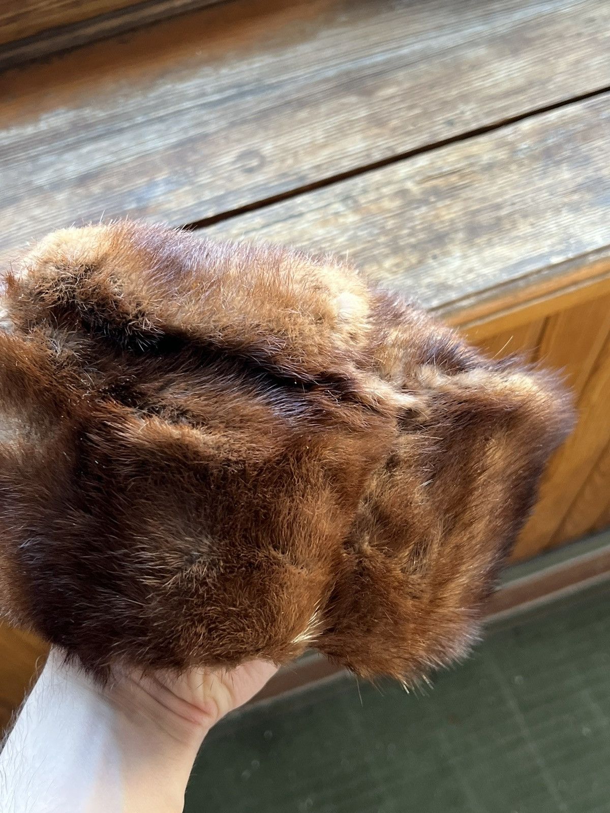 Vintage Vintage Ushanka Trapper Hat Furry Mohair Fuzzy Fur Hat Size ONE SIZE - 9 Thumbnail