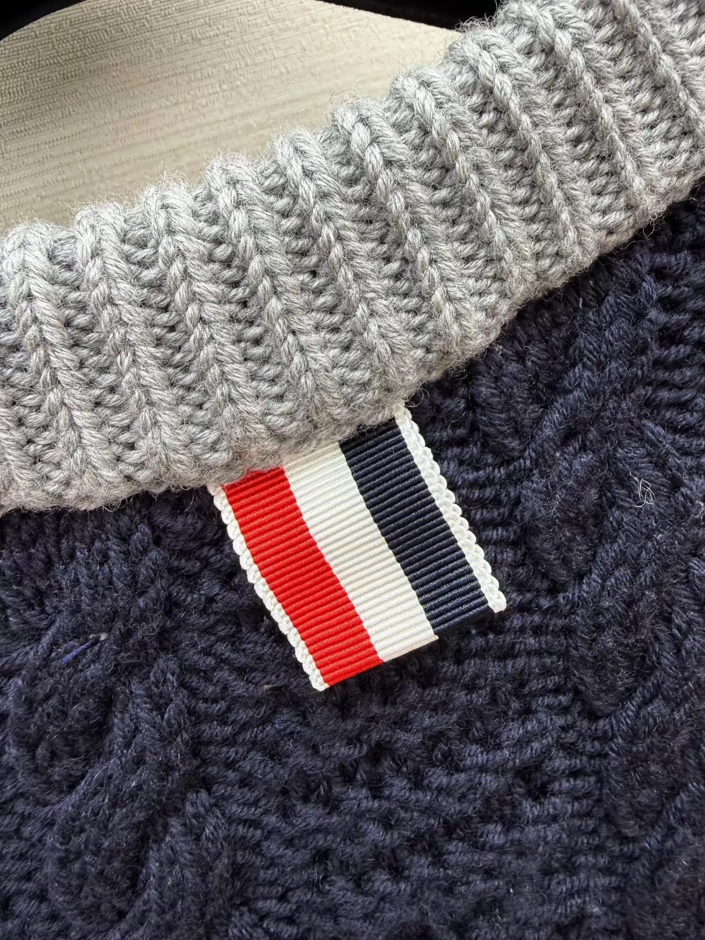Thom Browne TB New Authentic Wool Knit Sweater 38 Worn Once Size XS / US 0-2 / IT 36-38 - 5 Thumbnail