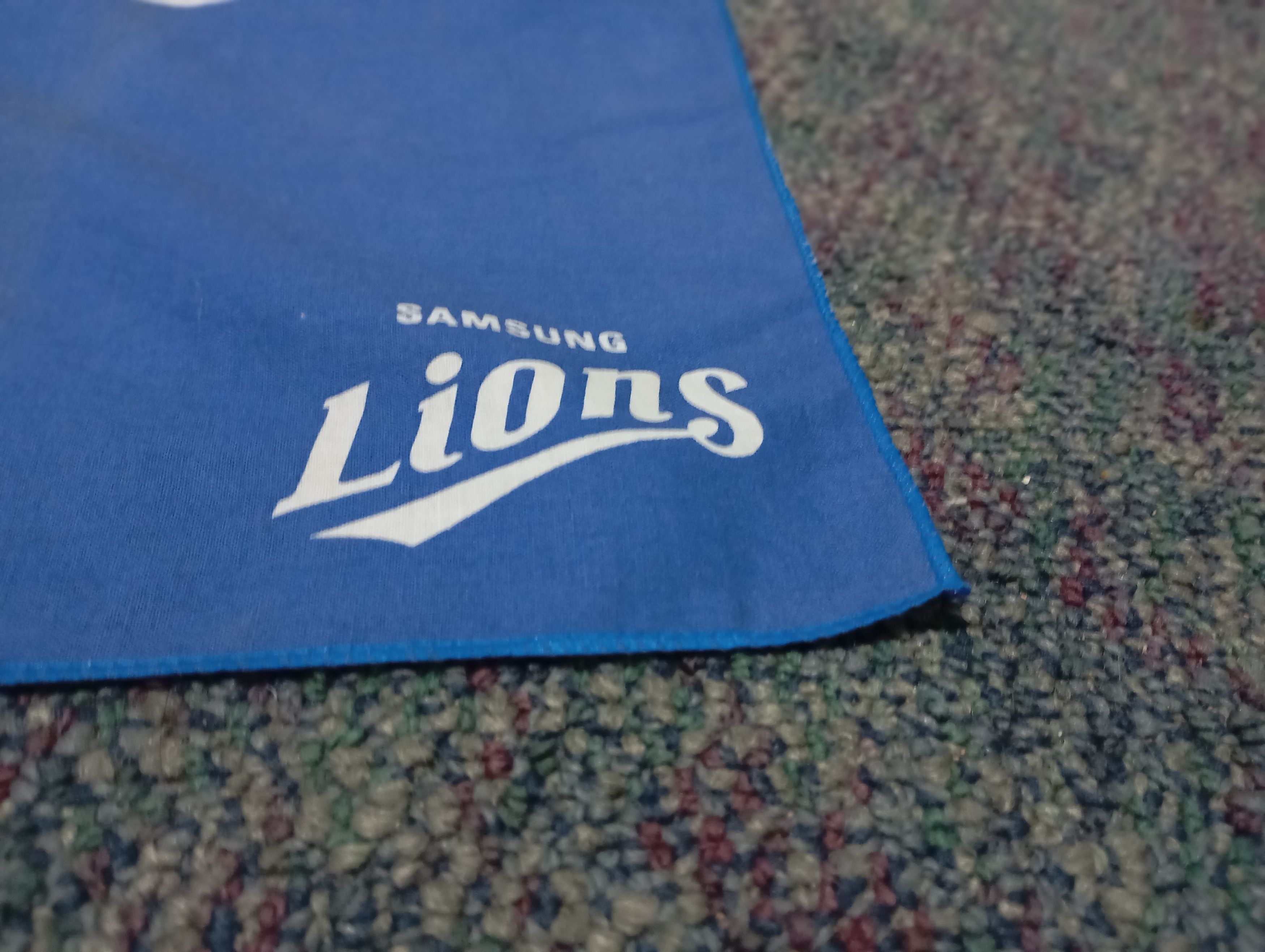 MLB × Samsung × Vintage Samsung Lions Handkerchief Bandana Size ONE SIZE - 3 Thumbnail