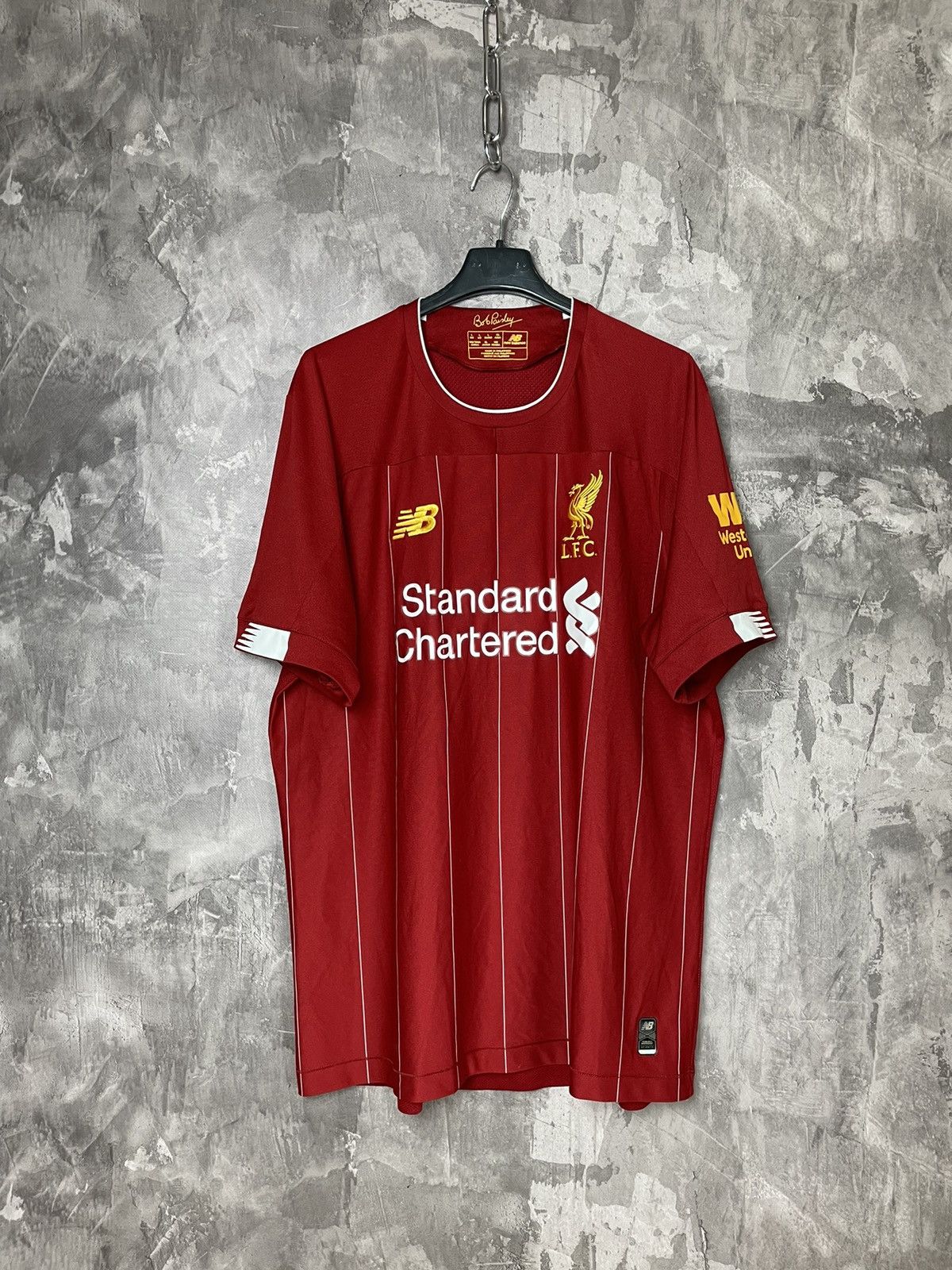 New Balance ⚽️Vintage New Balance Liverpool t shirt Standard Chartered Size US XL / EU 56 / 4 - 1 Thumbnail