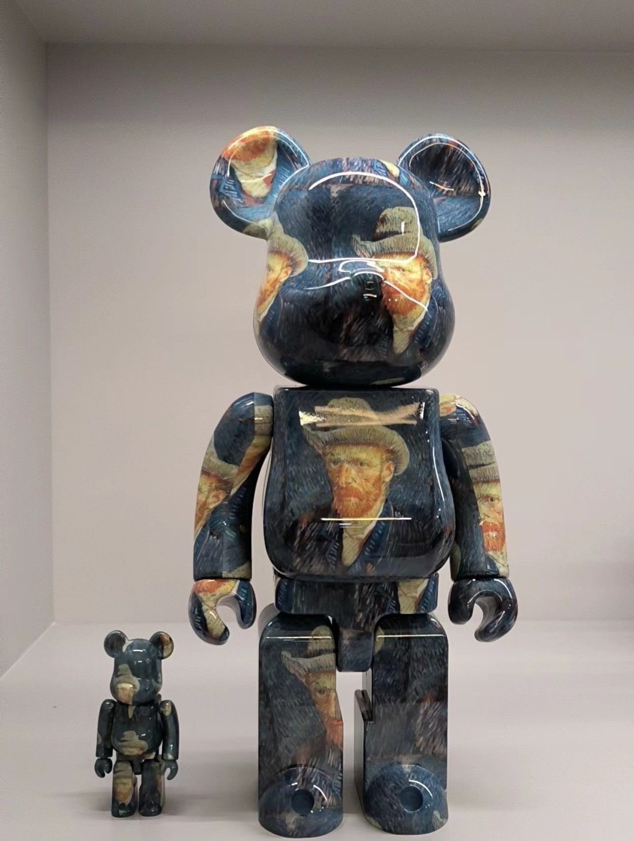 Japanese Brand × Medicom Toy Bearbrick Van Gogh Museum Self Portrait 100% & 400% Set Size ONE SIZE - 1 Thumbnail