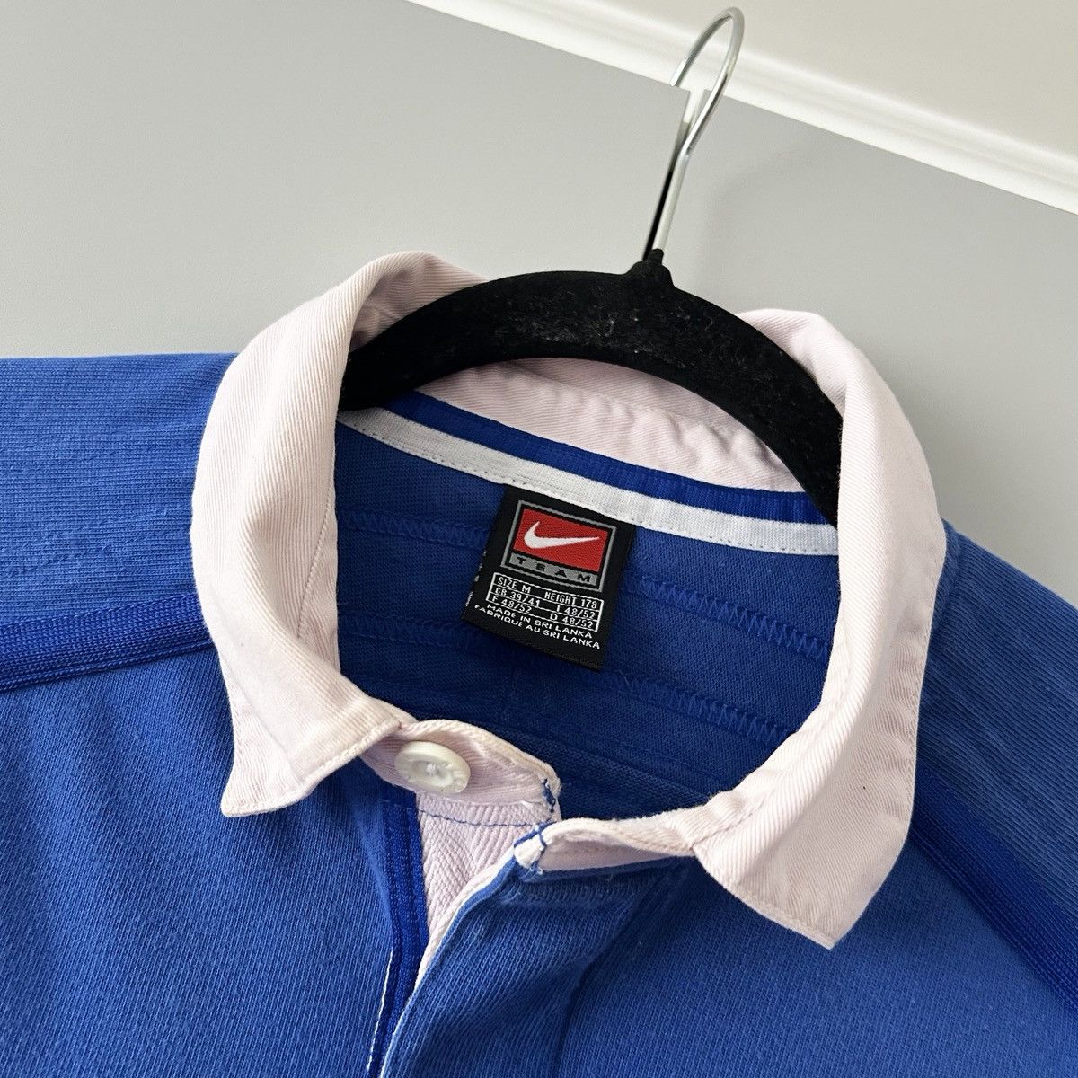 Nike Nike France 1999 2000 home rugby Size US M / EU 48-50 / 2 - 3 Thumbnail