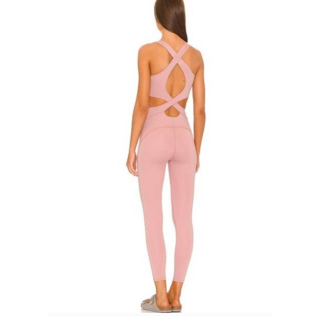 Free People New Free People FP MOVEMENT Back It Up Onesie $98 MEDIUM Size 32" / US 10 / IT 46 - 4 Thumbnail