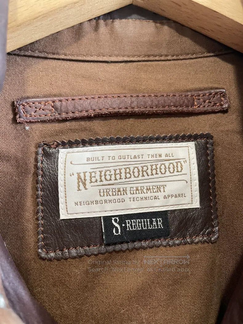 Neighborhood Neighborhood Leather Jacket Lamb Leather Flight Jacket Siz Size US S / EU 44-46 / 1 - 3 Thumbnail