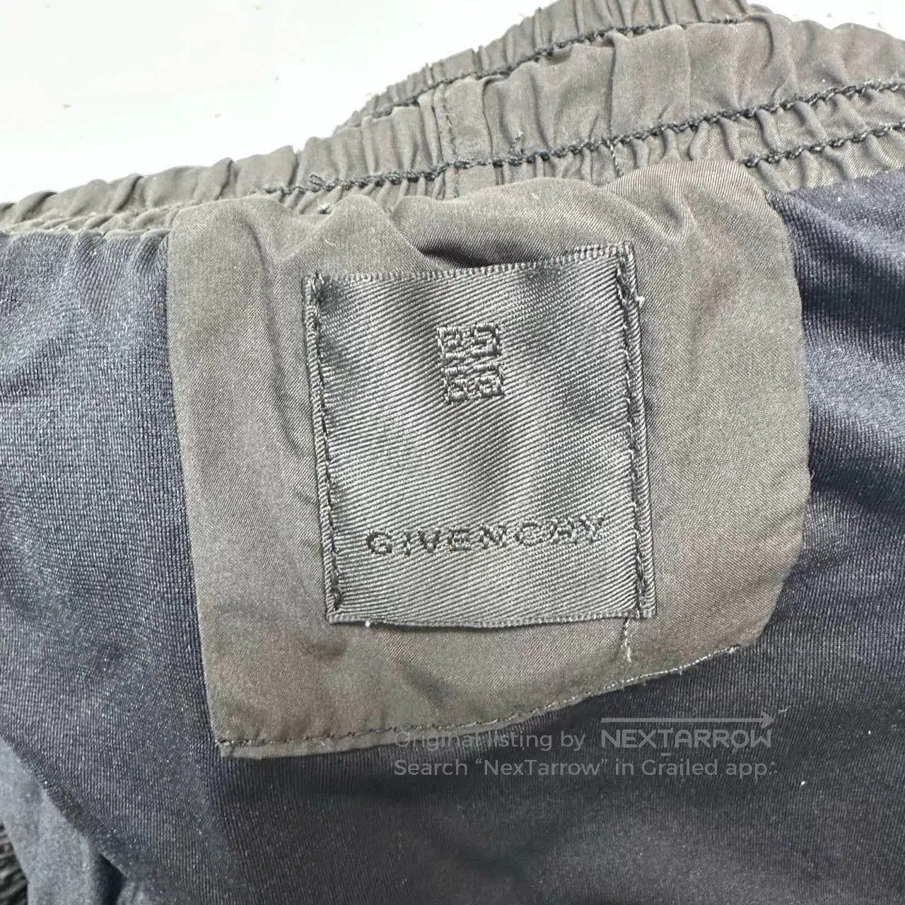 Givenchy Givenchy Black Shorts with Metal Logo. Size US 38 / EU 54 - 3 Thumbnail