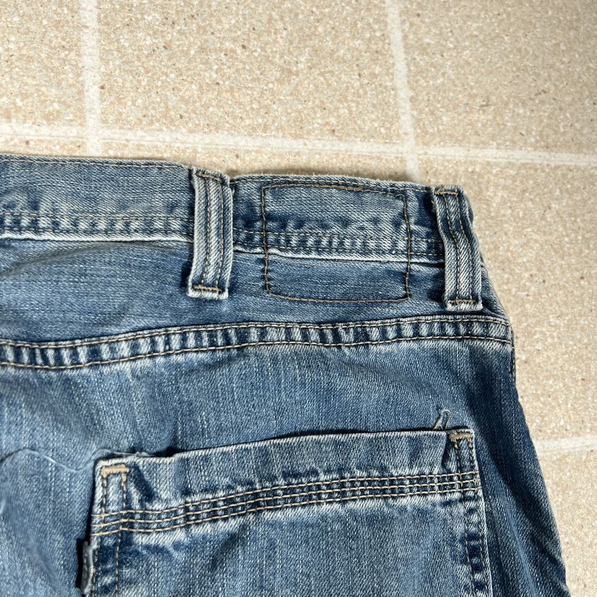 Levi's Vintage Levis SilverTab Carpenter Jeans Distress Baggy Y2K Size US 40 / EU 56 - 6 Thumbnail
