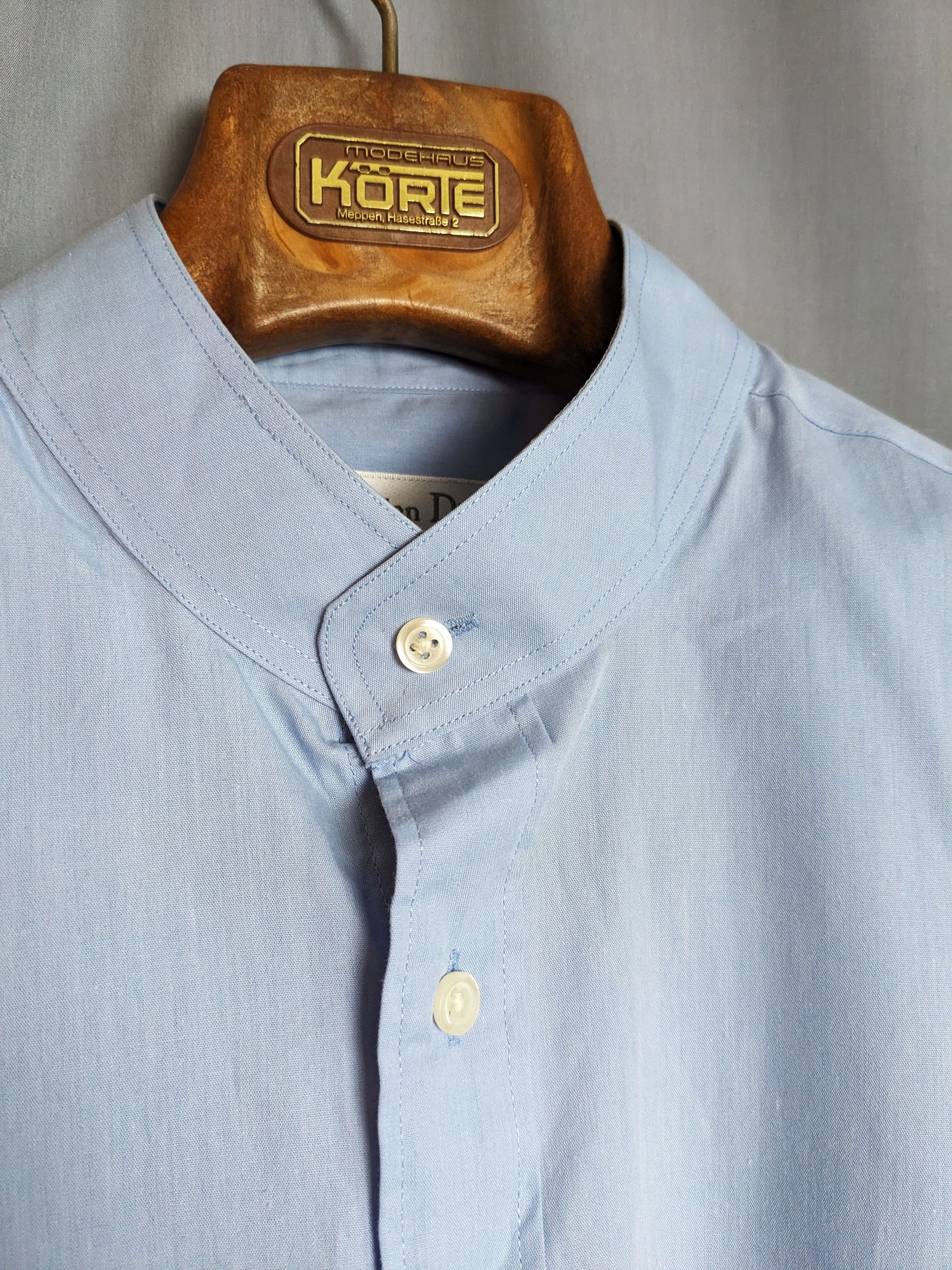 Dior Christian Dior Chemise Blue Button Up Shirt Mens Size US L / EU 52-54 / 3 - 2 Thumbnail