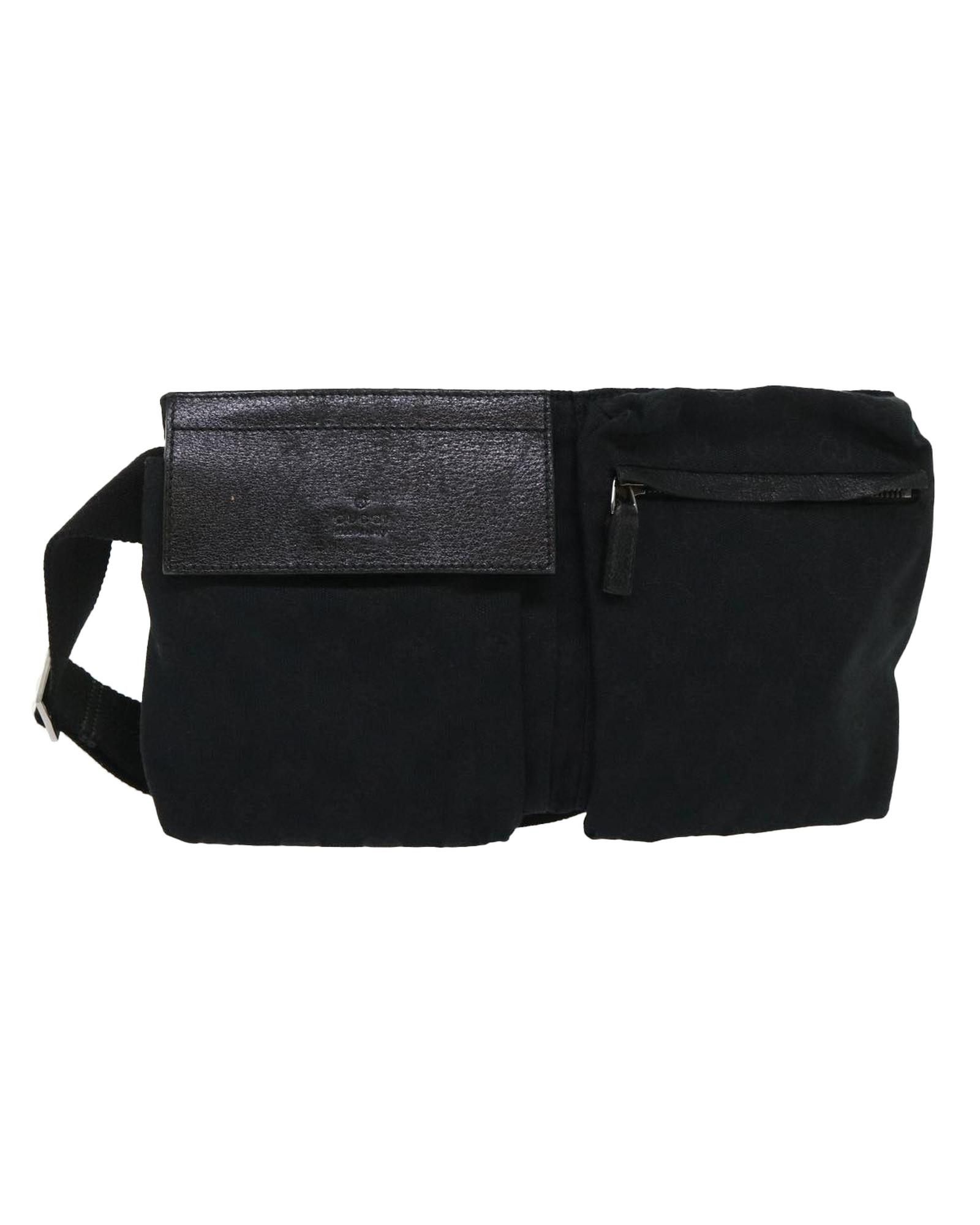 image of Practical And Elegant Gucci GG Canvas Bag in Black, Women's